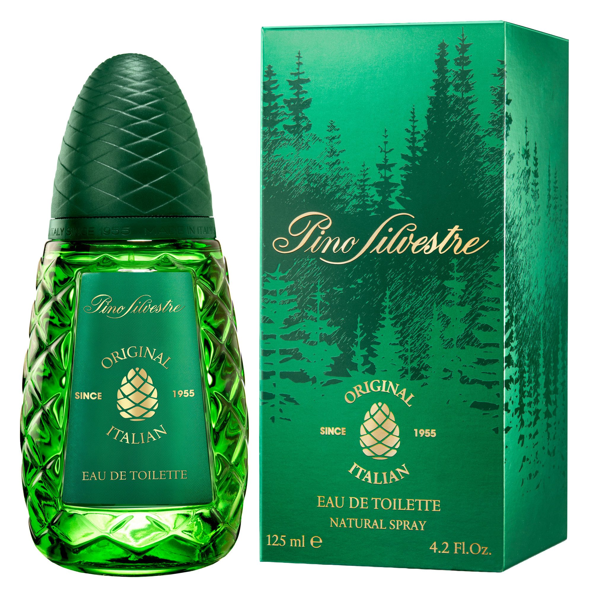 Eau de Toilette Pino Silvestre Original EDT, legendärer Herrenduft seit 1955, Eau de Toilette, flüssig, 125 ml