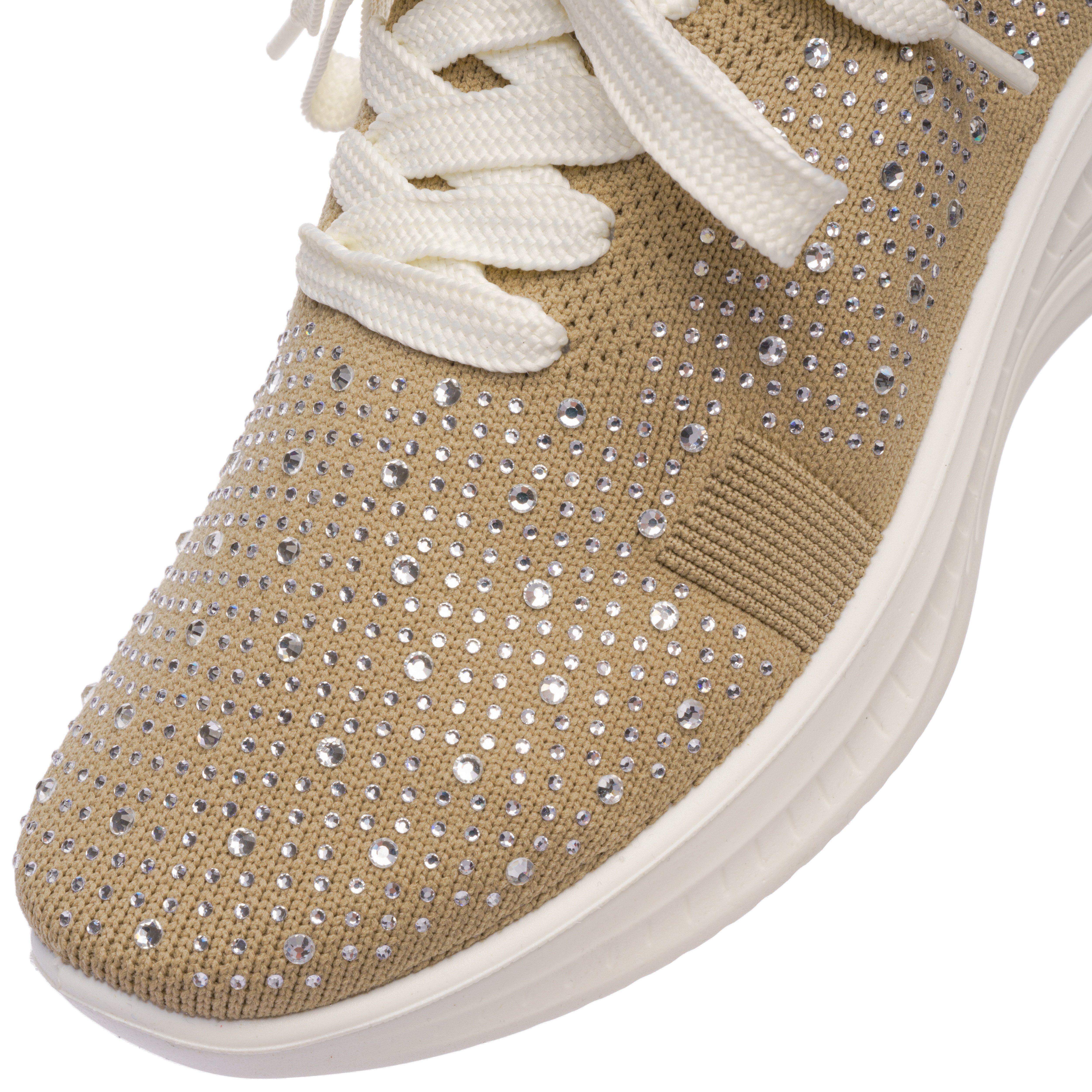 Ara SEATTLE Slip-On Sneaker Keilabsatz, Slipper, Freizeitschuh mit Strasssteinen, H-Weite