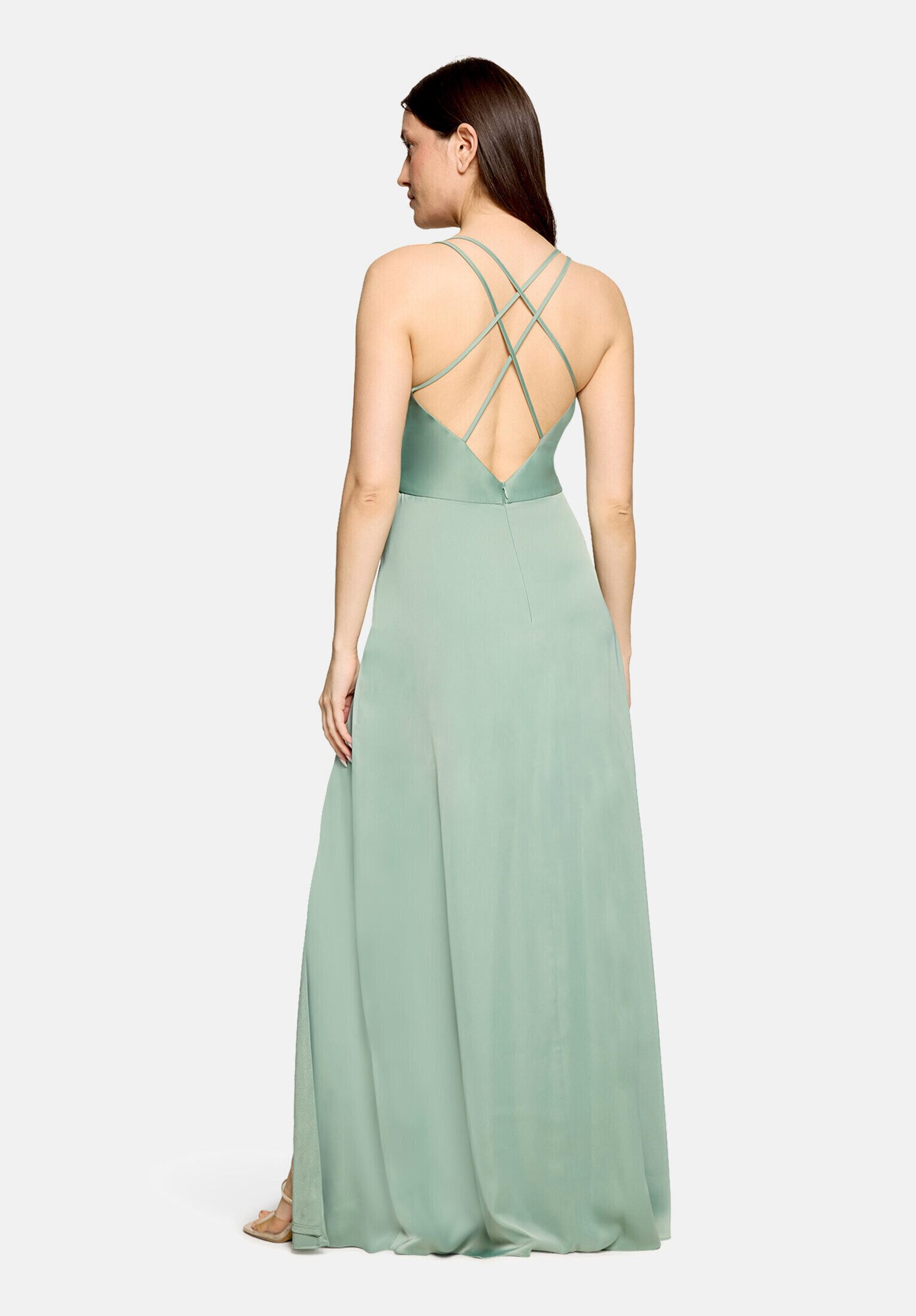 Vera Mont Abendkleid Damen mit V-Ausschnitt