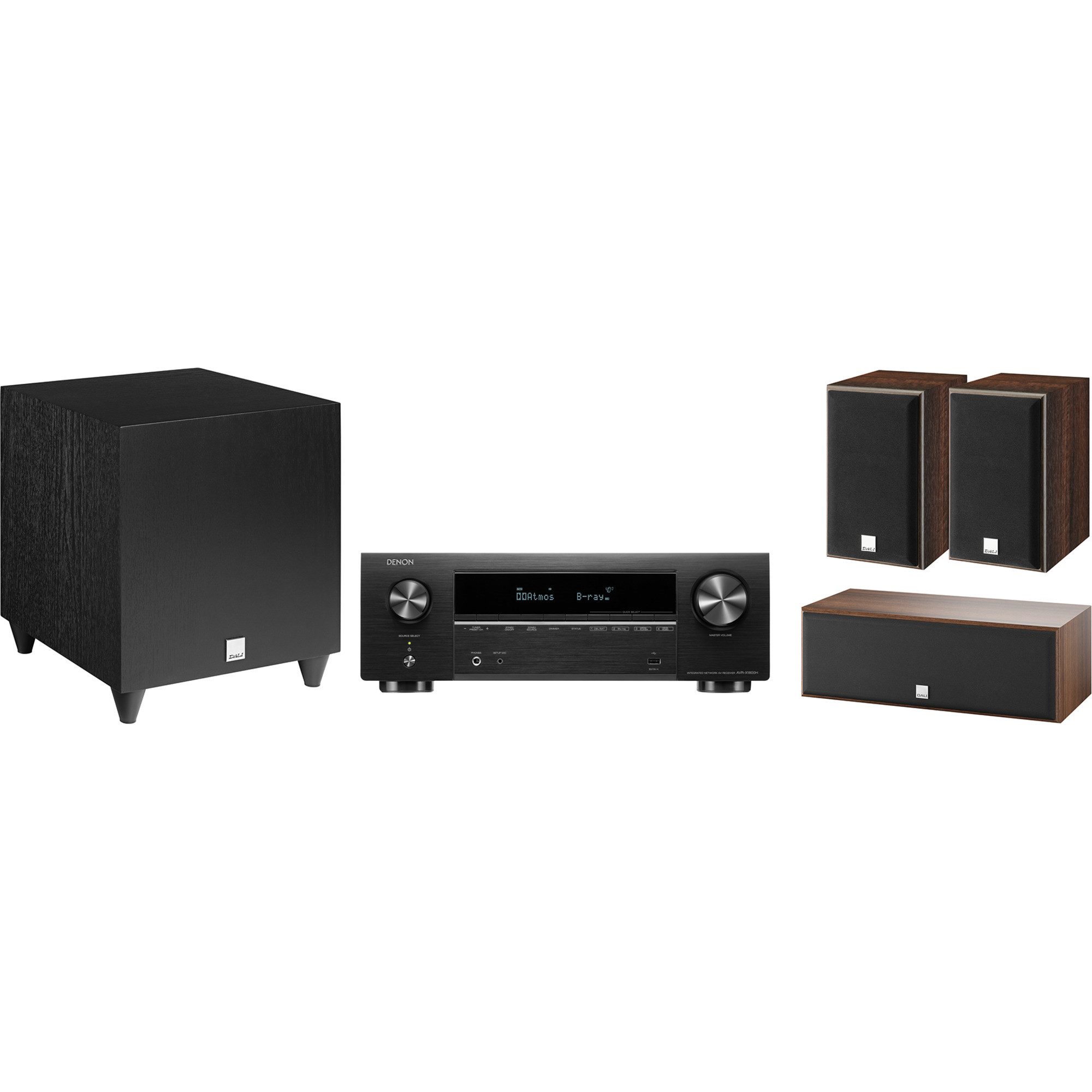 Denon AVR-S 670H + Dali 5.1 Lautsprecher Set AV-Receiver