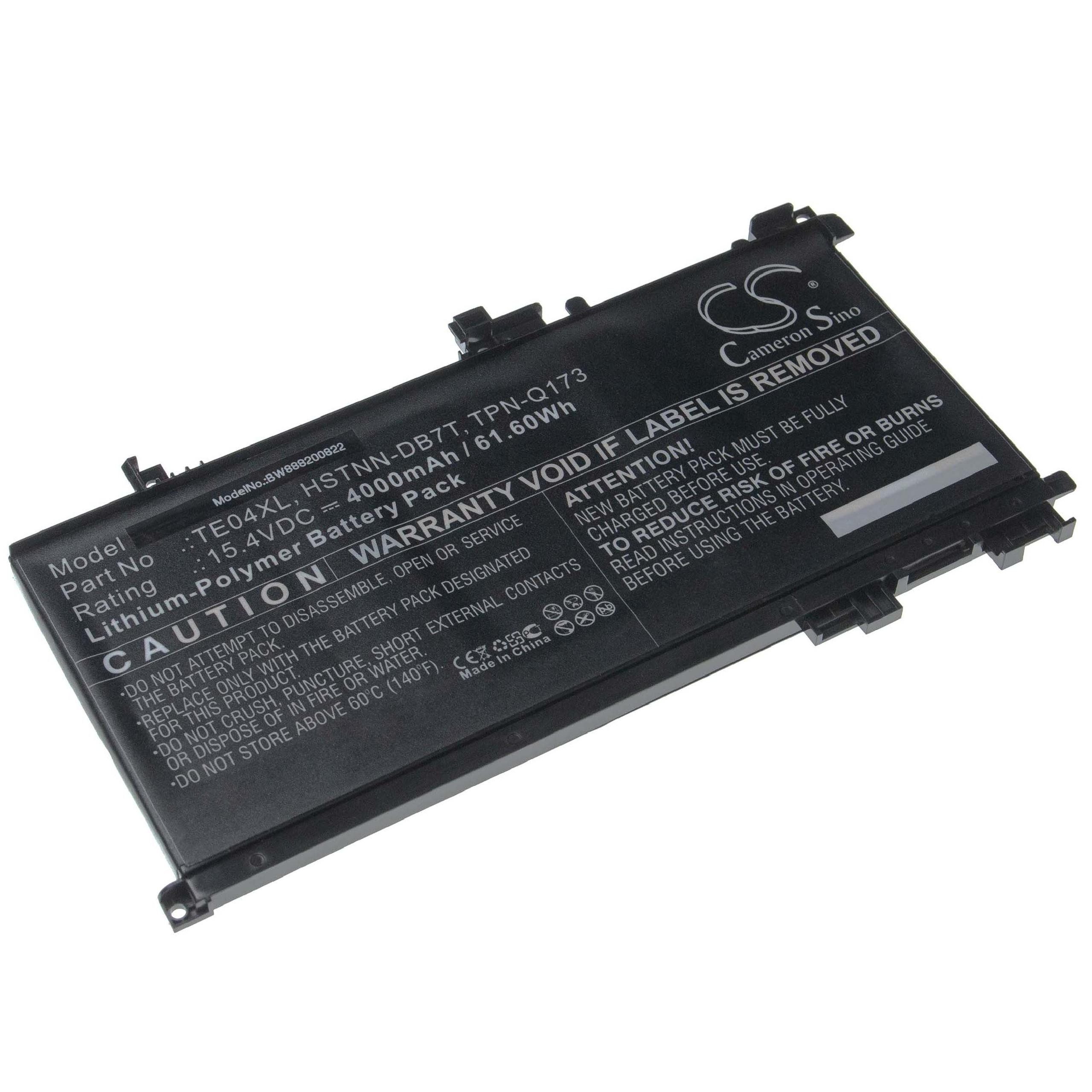 vhbw passend für HP Pavilion 15-BC432TX, 15-BC434TX, 15-BC436TX, Laptop-Akku 4000 mAh | Notebook-Akkus