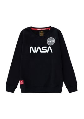 Alpha Industries Kapuzenshirt ALPHA INDUSTRIES Kids - Sweatshirts NASA Reflective Sweater Kids