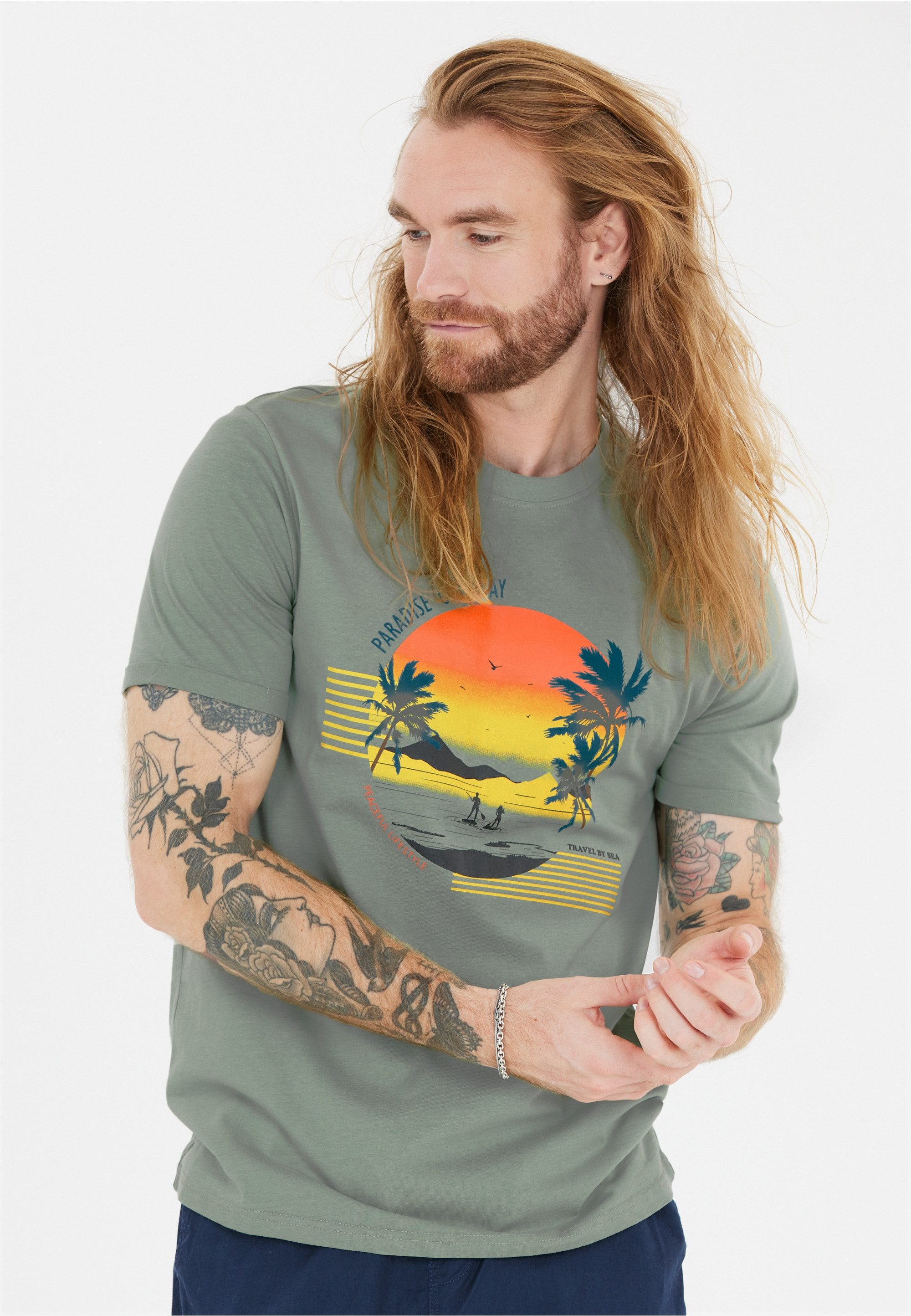 CRUZ Funktionsshirt Flair mit modischem Print für einen lässigen Look günstig online kaufen
