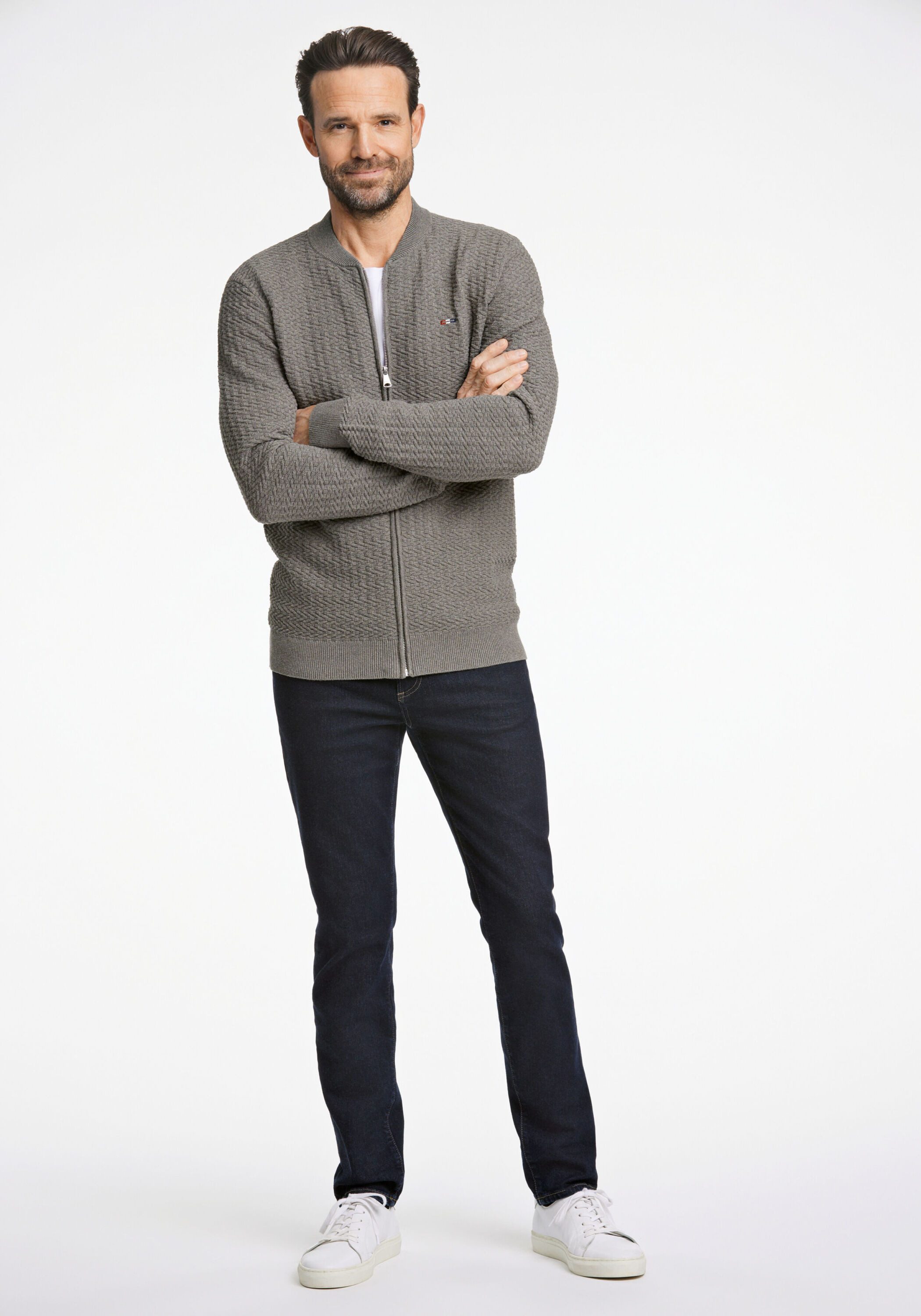 BISON Strickjacke BISON Cardigan