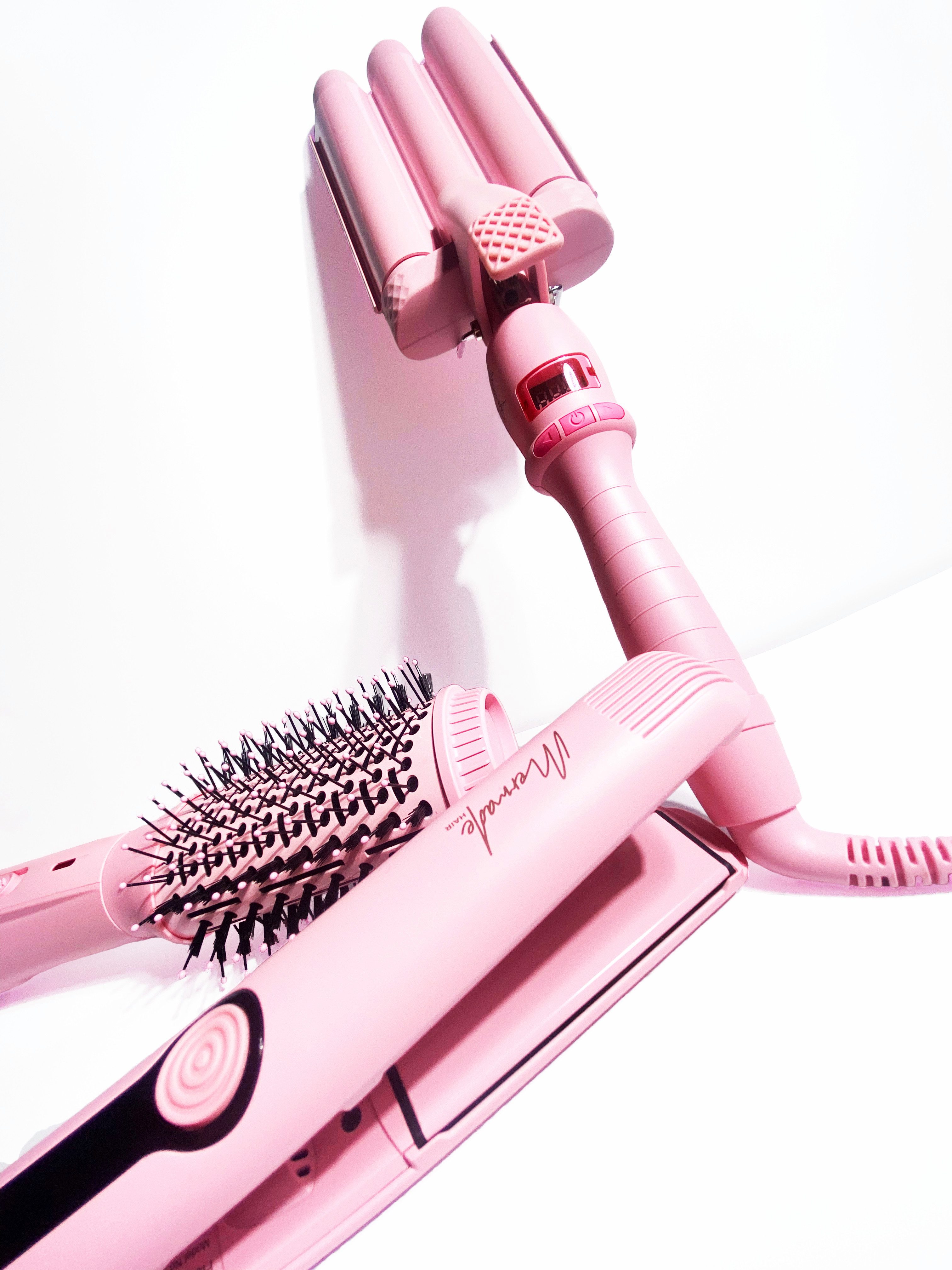 Mermade Hair Ionen-Haarbürste Mermade Hair Blow Dry Brush Föhn Bürste, Ovale Bürstenform