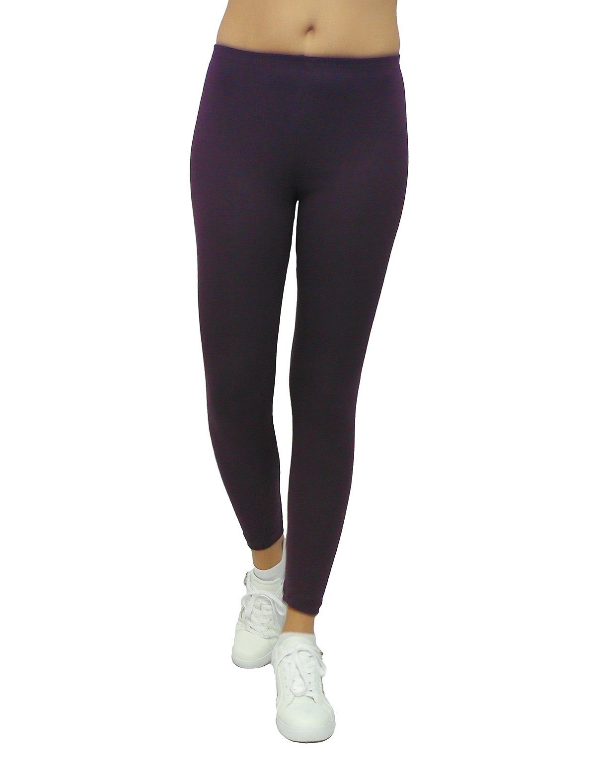 Thermoleggings Thermo Leggings Hose lang Baumwolle Fleece warm