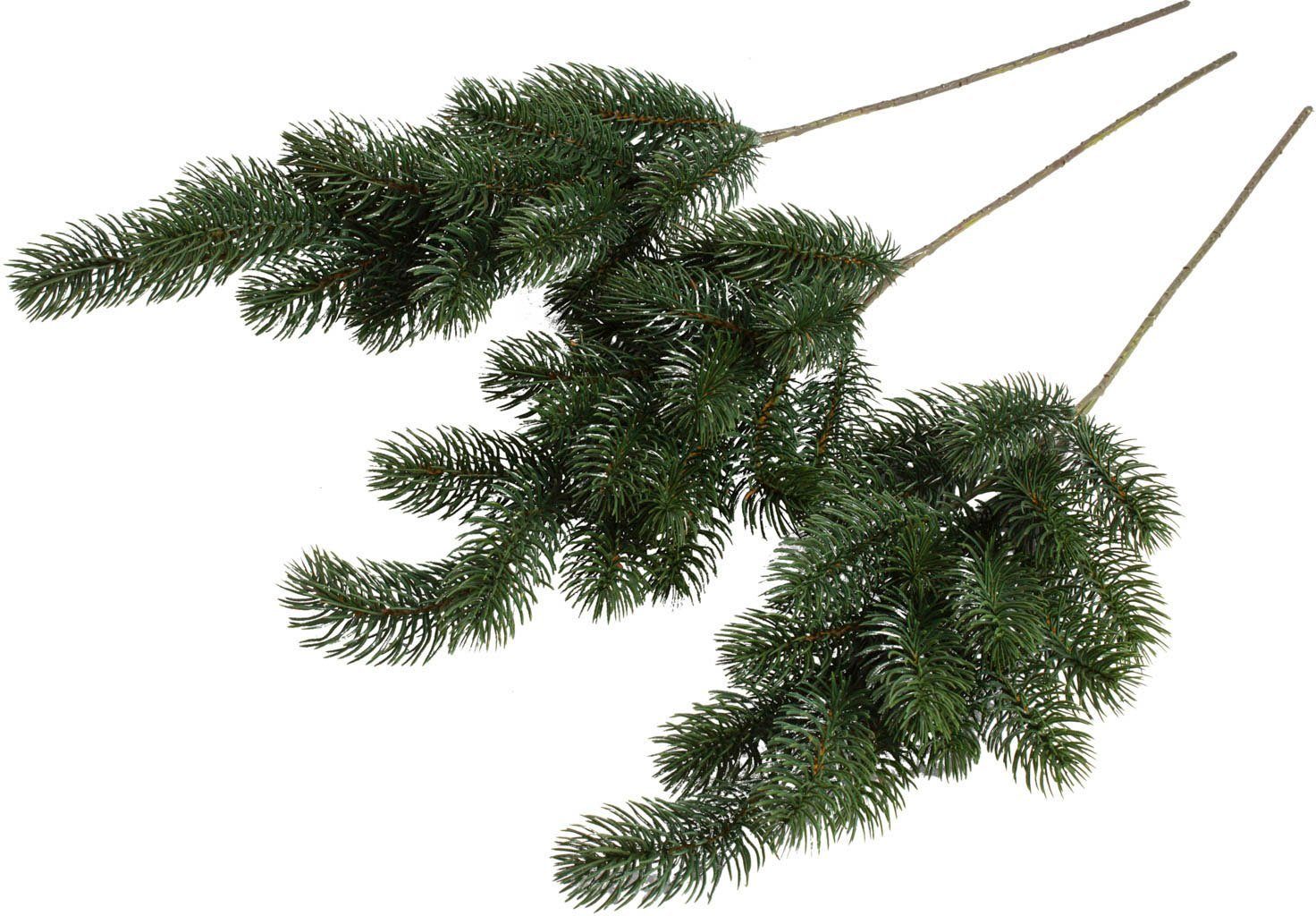 Kunstzweig Tannenzweig Nisse Tanne, Botanic-Haus, Höhe 60 cm