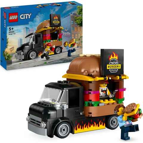 LEGO® Konstruktionsspielsteine Burger-Truck (60404), LEGO City, (194 St), Made in Europe