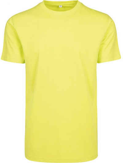 Build Your Brand Rundhalsshirt Round Neck Herren T-Shirt