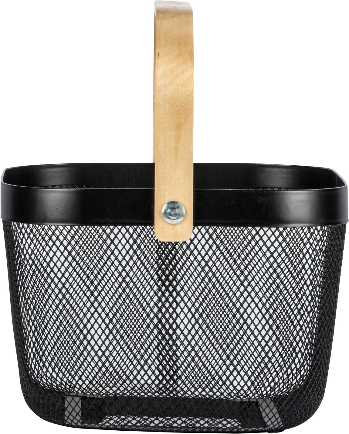 WENKO Aufbewahrungskorb Bambusa, BxTxH: 25x25x17 cm – Bild 5 von 5