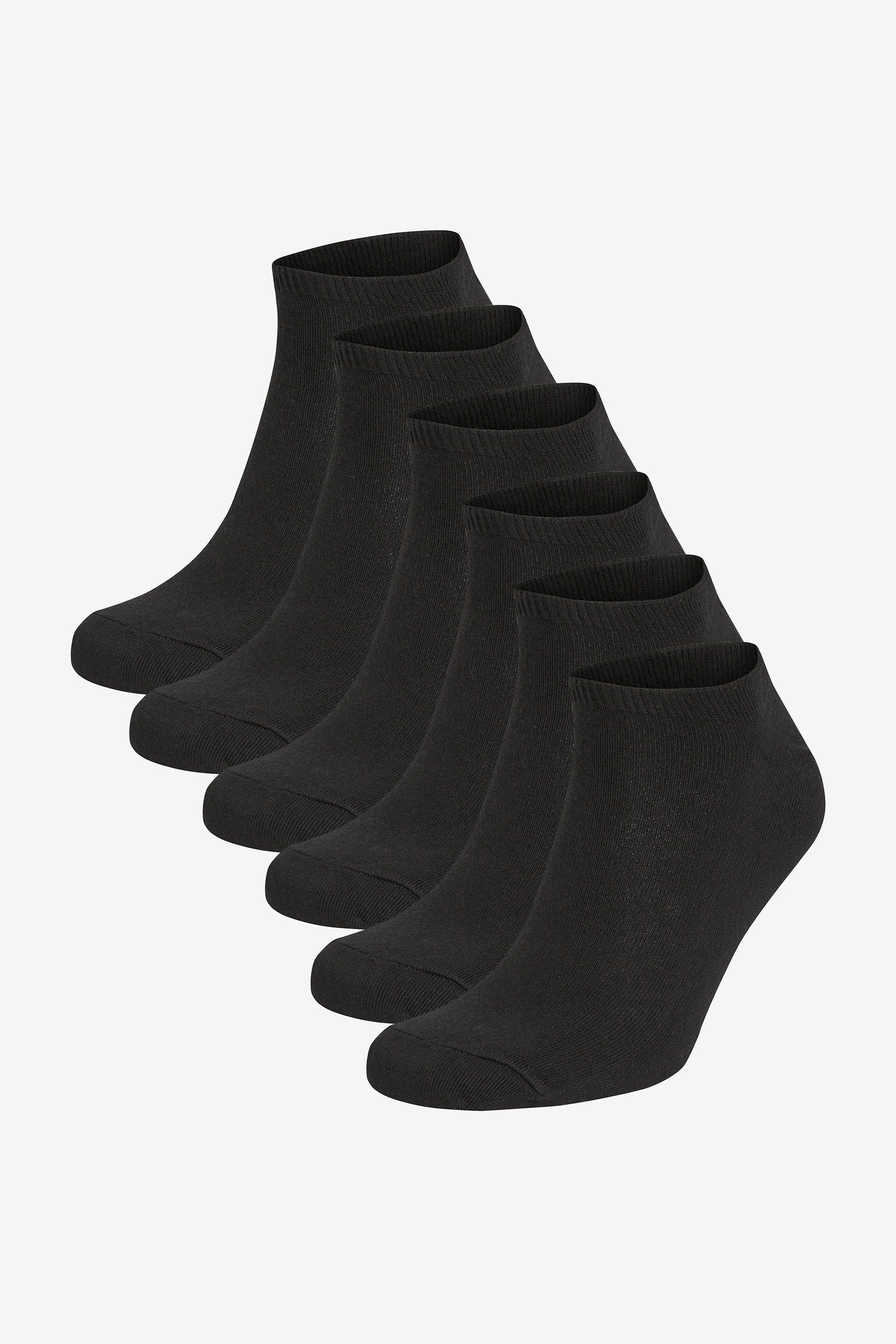 Next Füßlinge Sneakersocken, 6er-Pack (6-Paar) Black
