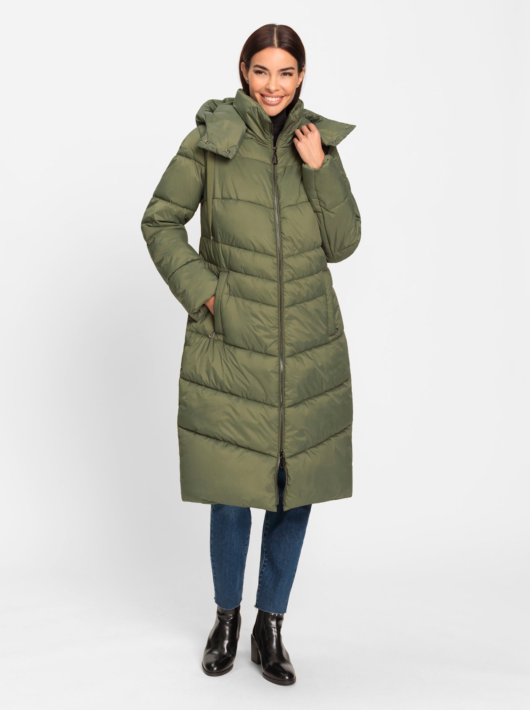 heine Langmantel Steppmantel günstig online kaufen