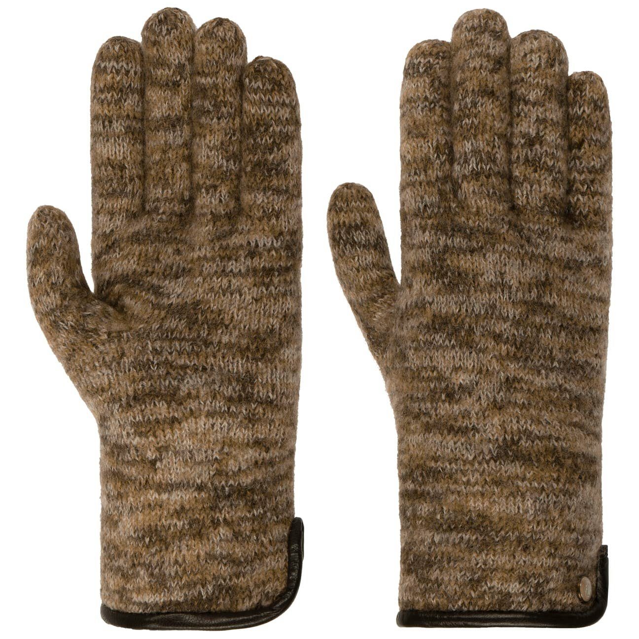 Roeckl Strickhandschuhe Handschuhe beige-meliert