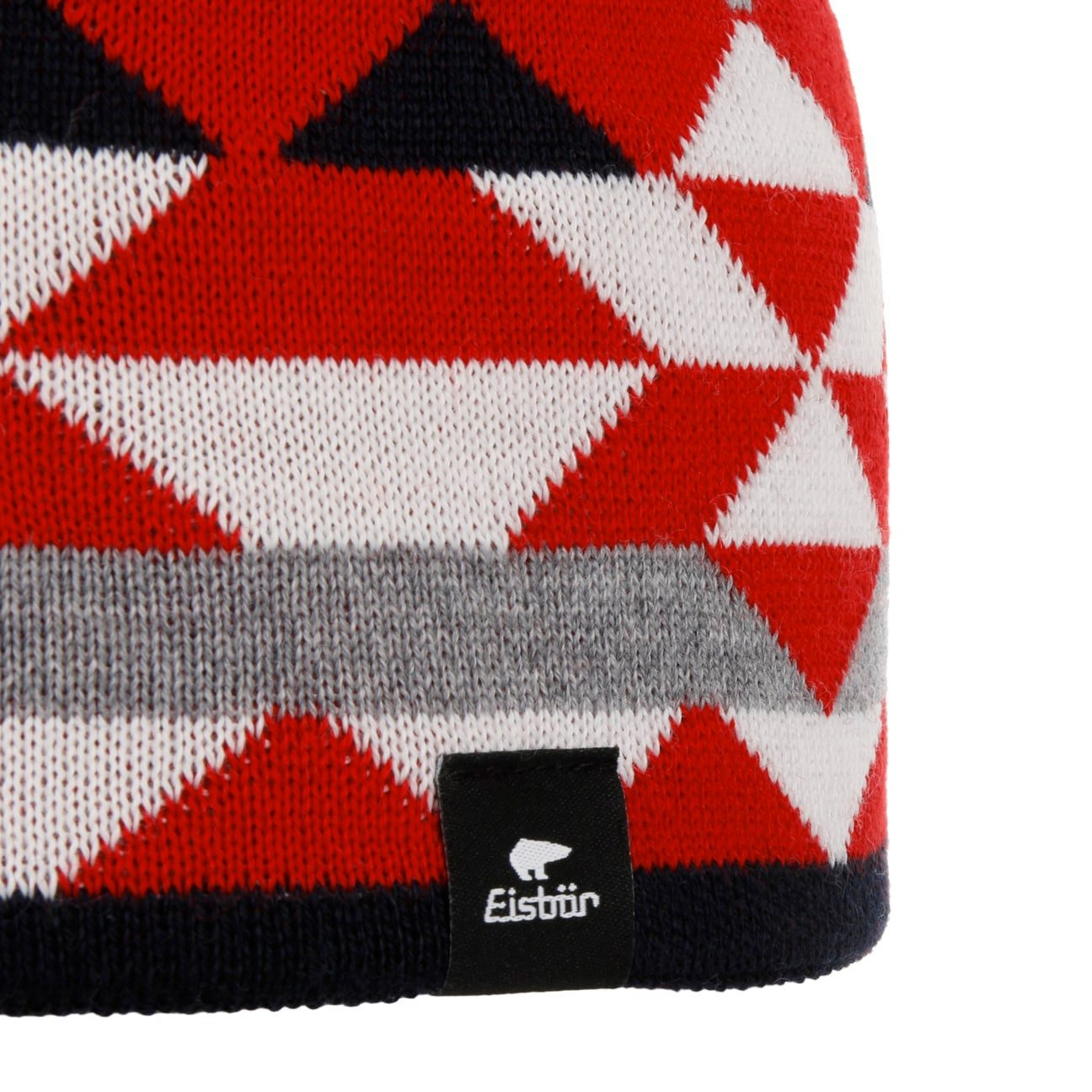 Eisbär Beanie (1-St) Strickmütze mit Futter, Made in Austria