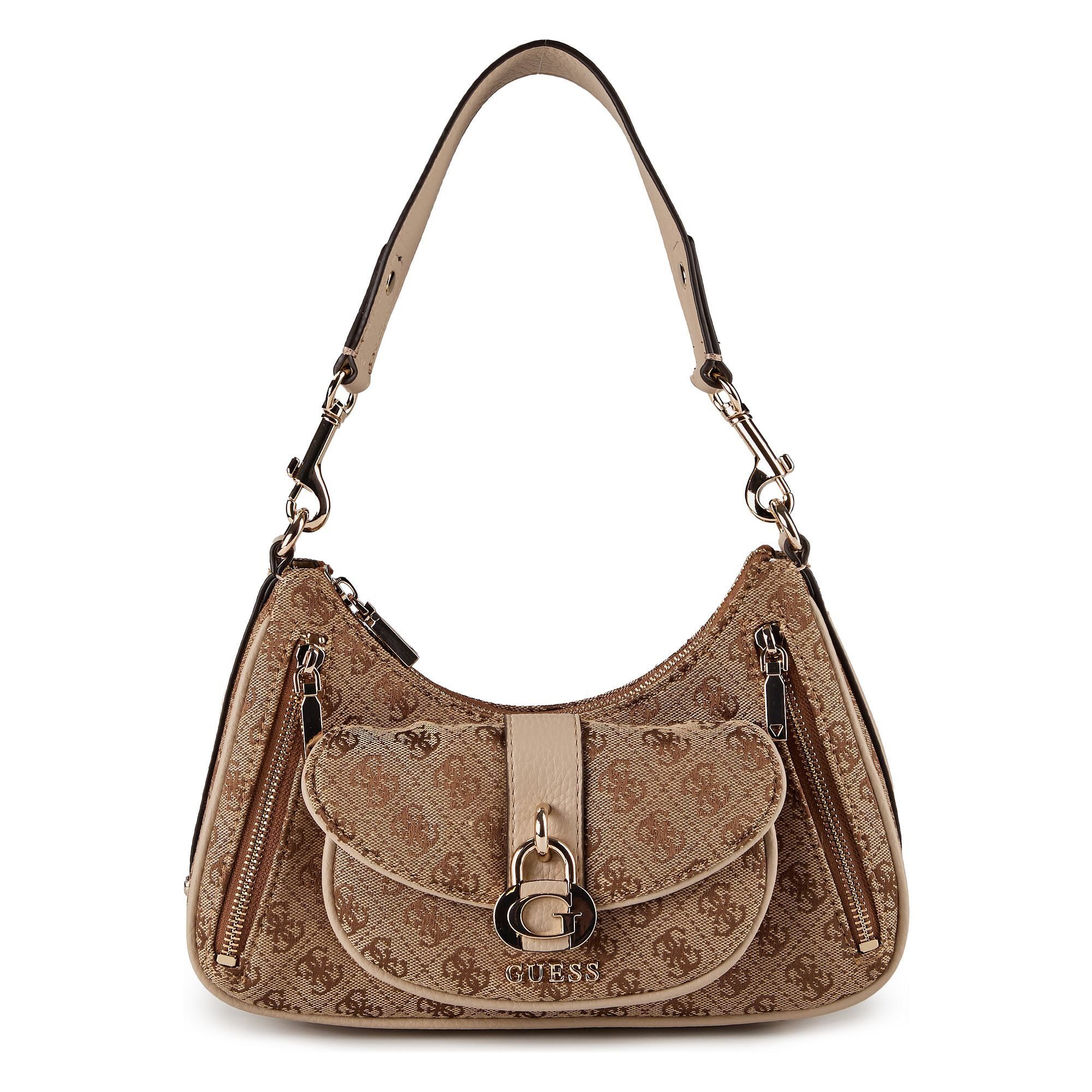 Guess Schultertasche Jessa, Polyurethan günstig online kaufen