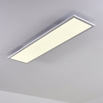 hofstein Panel »Vacil« LED Panel dimmbare aus Aluminiumin Weiß, CCT 3000-6000 Kelvin, RGB-Farbwechsel, Smartphone-App, Sprachsteuerung o. Fernbedienung