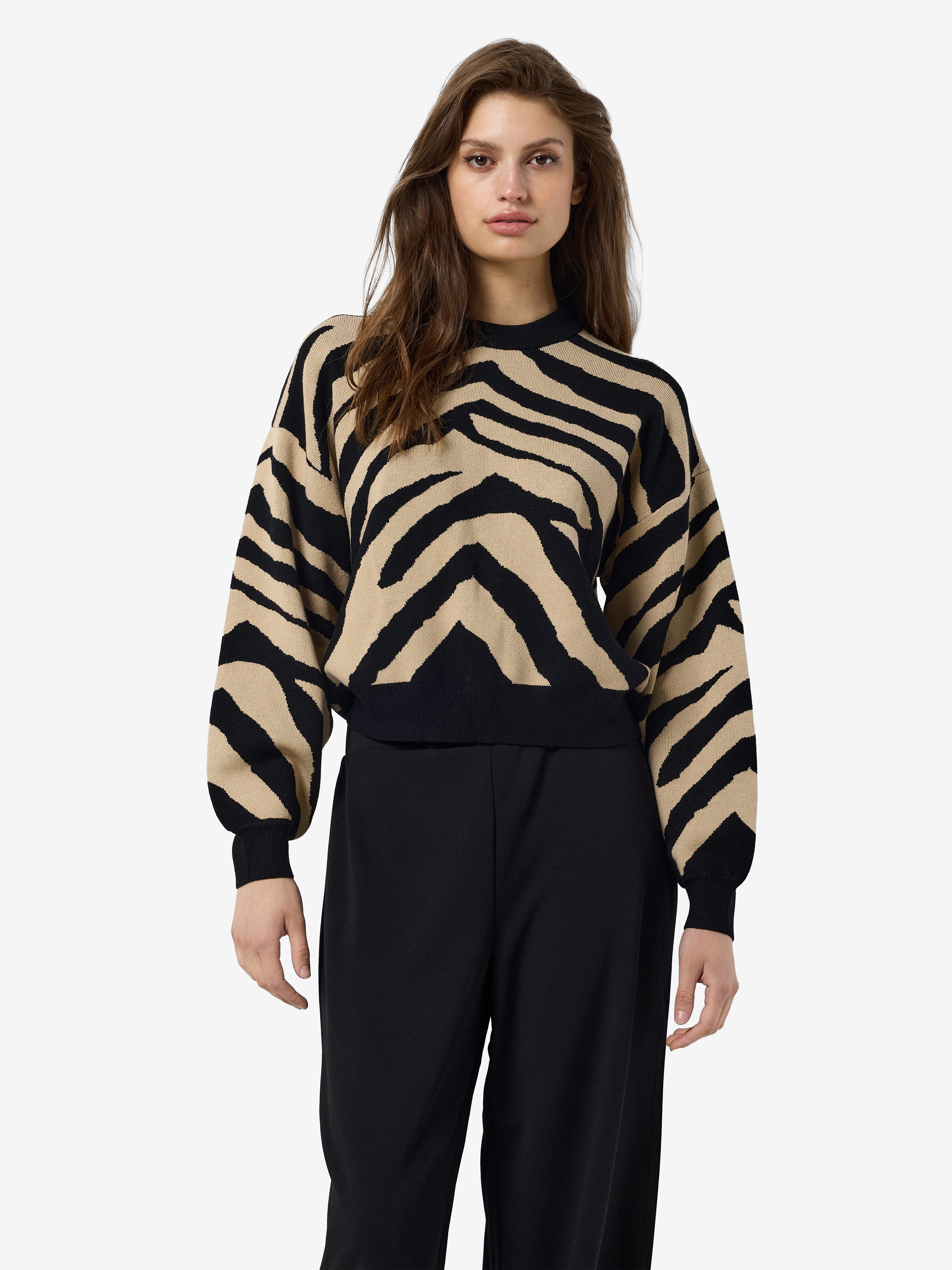 Noisy may Strickpullover NMCHARLOTT L/S O-NECK günstig online kaufen