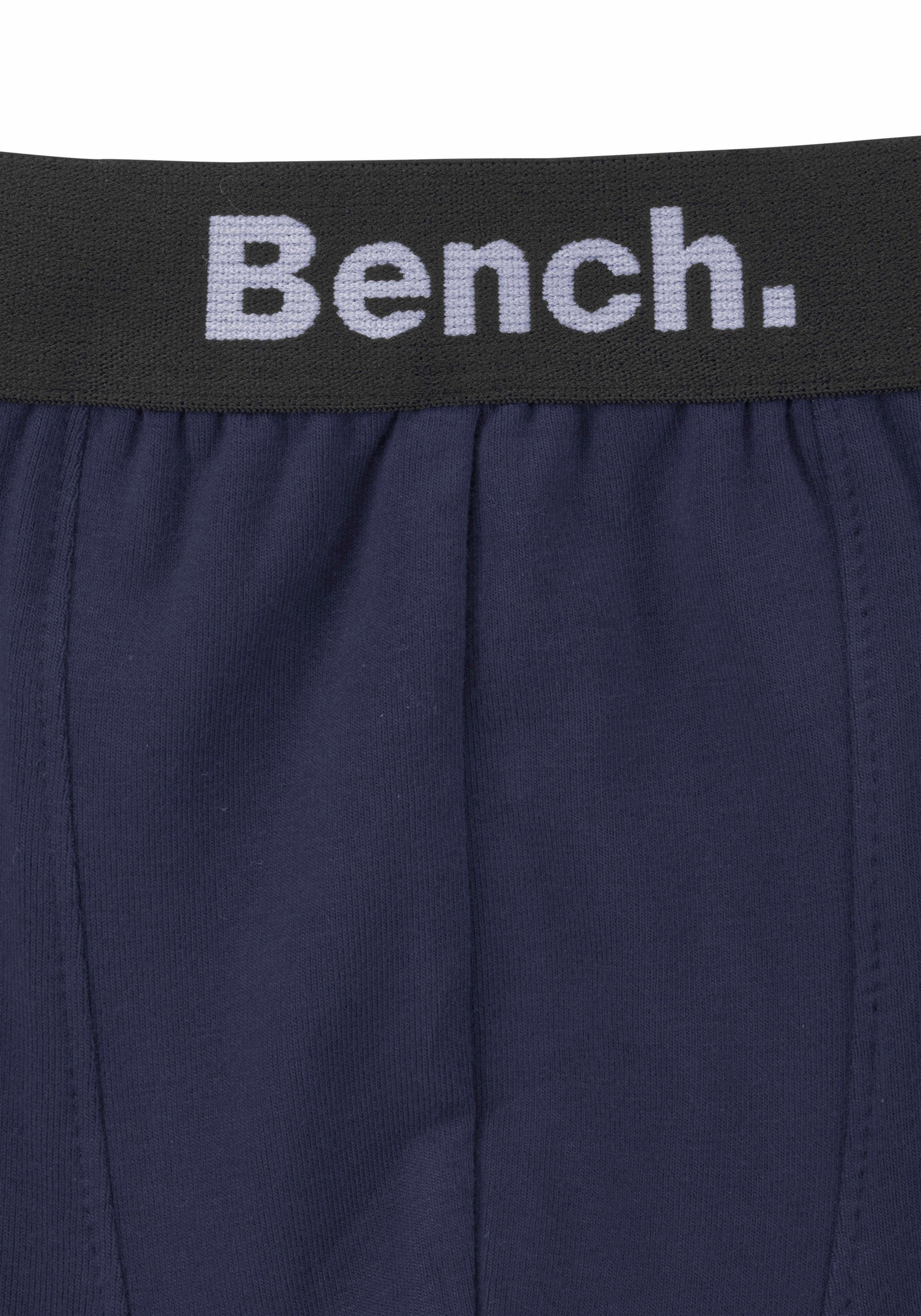 Bench. Boxer (Packung, 3-St) Logo-Webbund mit marine