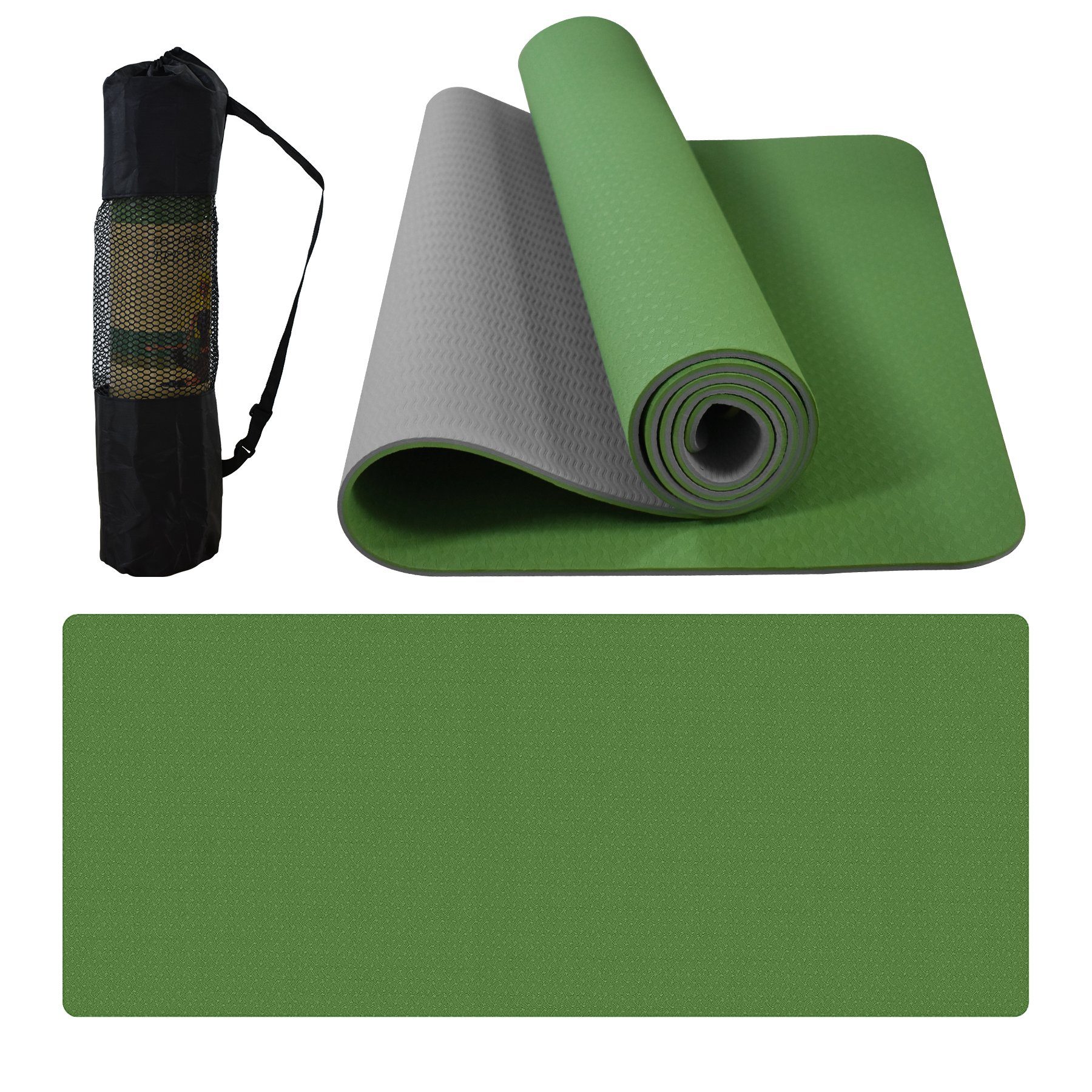 7Magic Yogamatte »Fitnessmatte Gymnastikmatte Yoga-Matte« (183x61cx0,6cm,  Auf beiden Seiten erhältlich), inklusive 1 Tasche online kaufen | OTTO