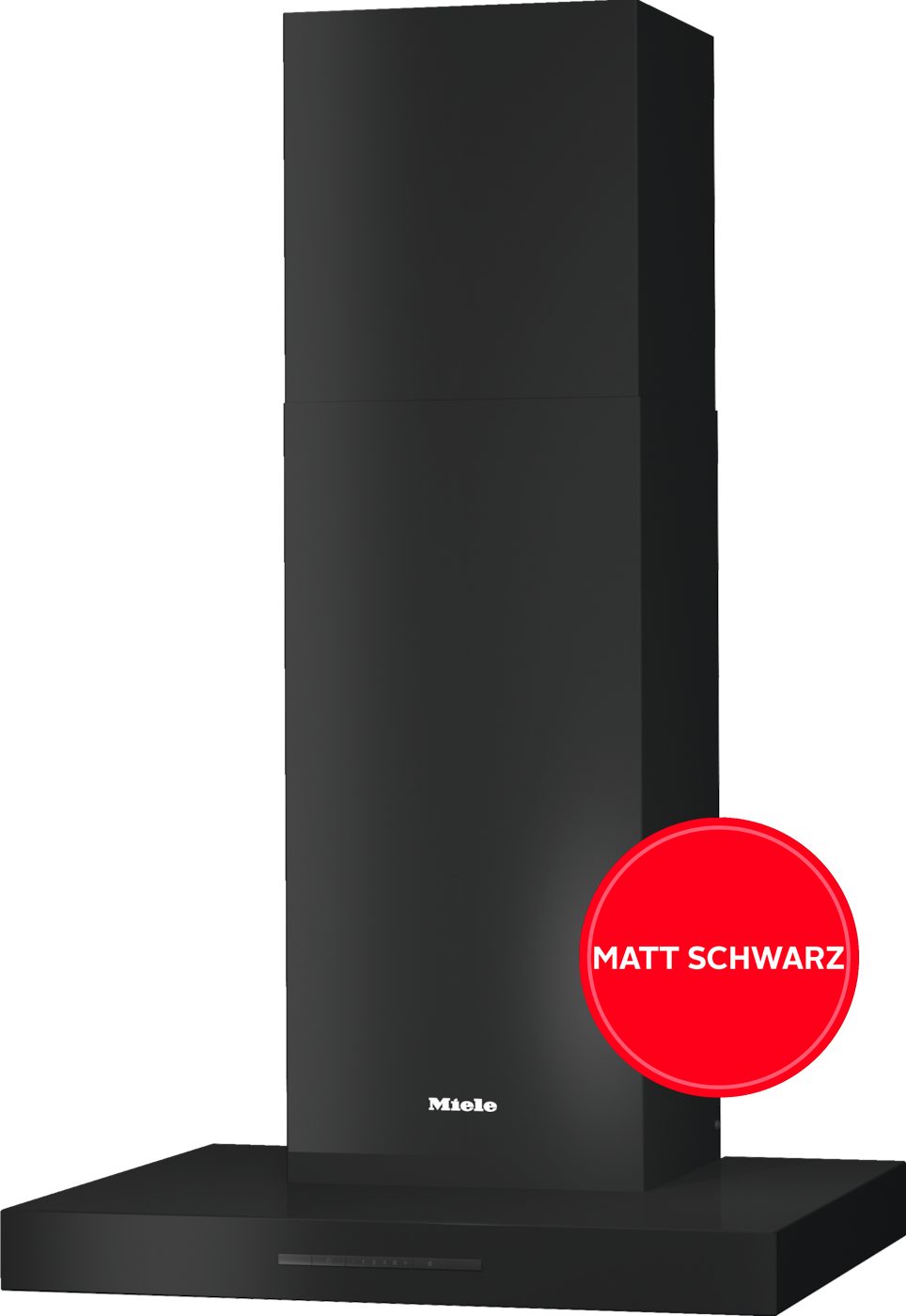 Miele Wandhaube PUR 68 W PUR 68 W, Die matte Optik sorgt für ein elegantes und modernes Aussehen
