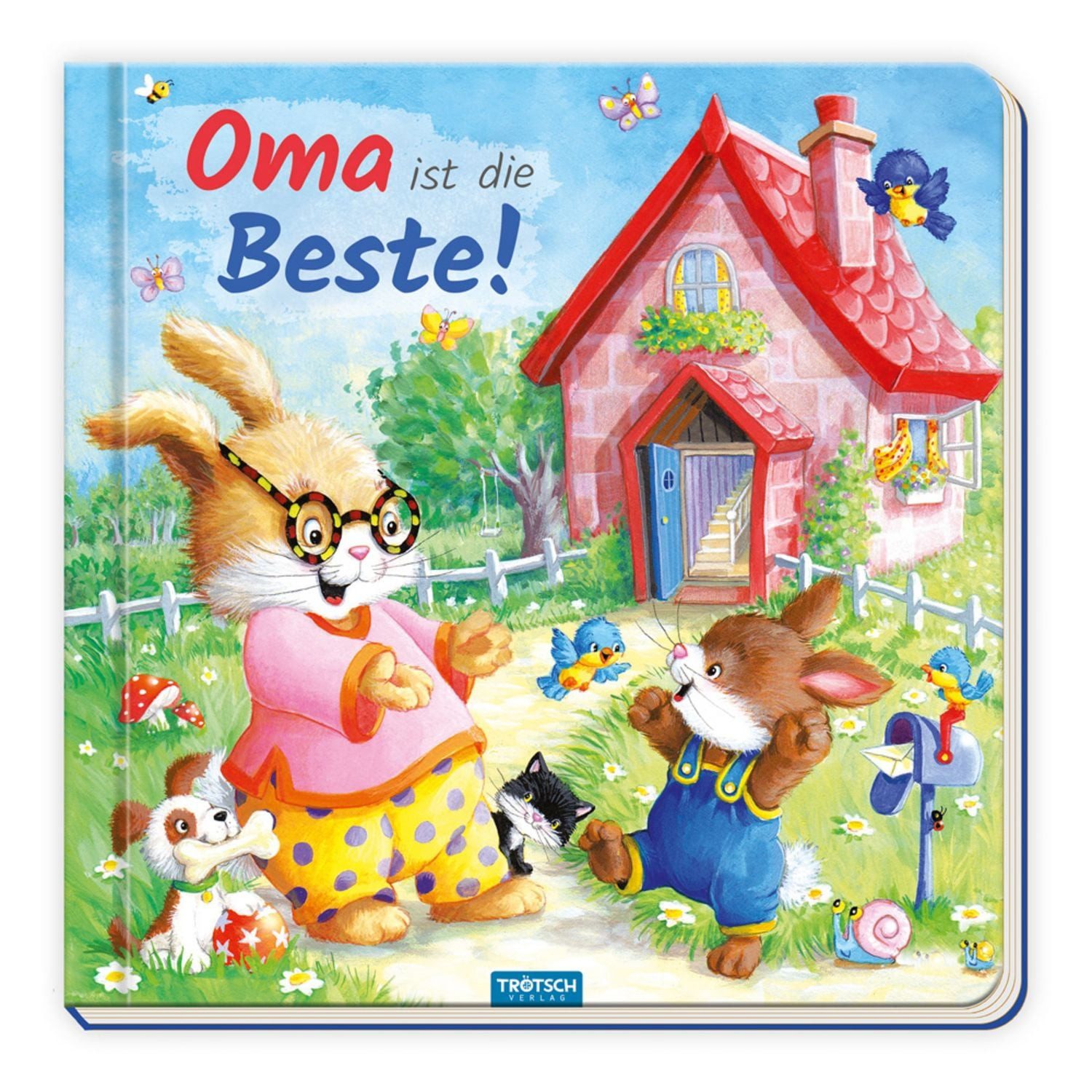 Trötsch Pappenbuch mit Reimen Oma ist die Beste! / diverse