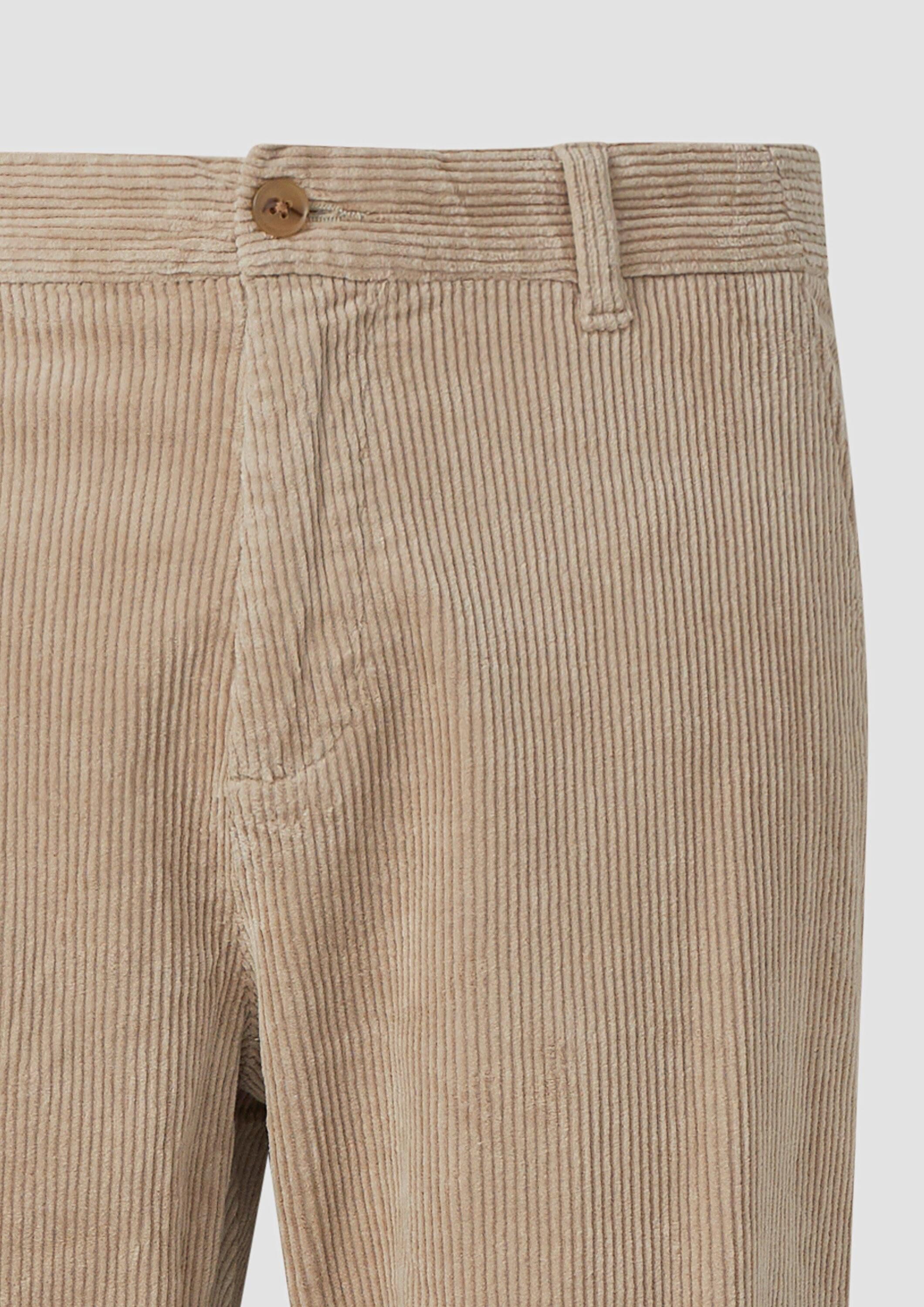 s.Oliver Chinos Hose DETROIT Detroit: Cordhose im Relaxed Fit mit Elastikbund