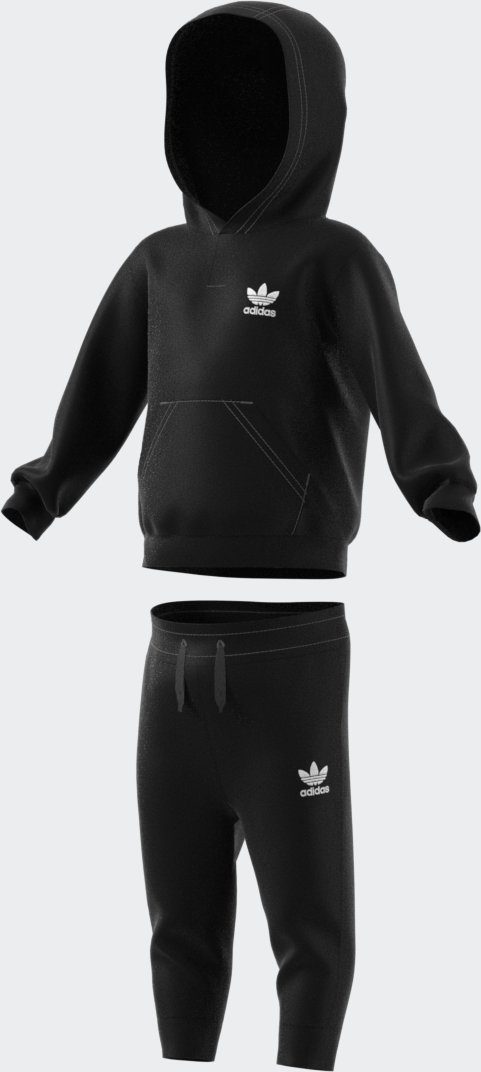 adidas Originals (2-tlg) Trainingsanzug ADICOLOR BLACK HOODIE-SET