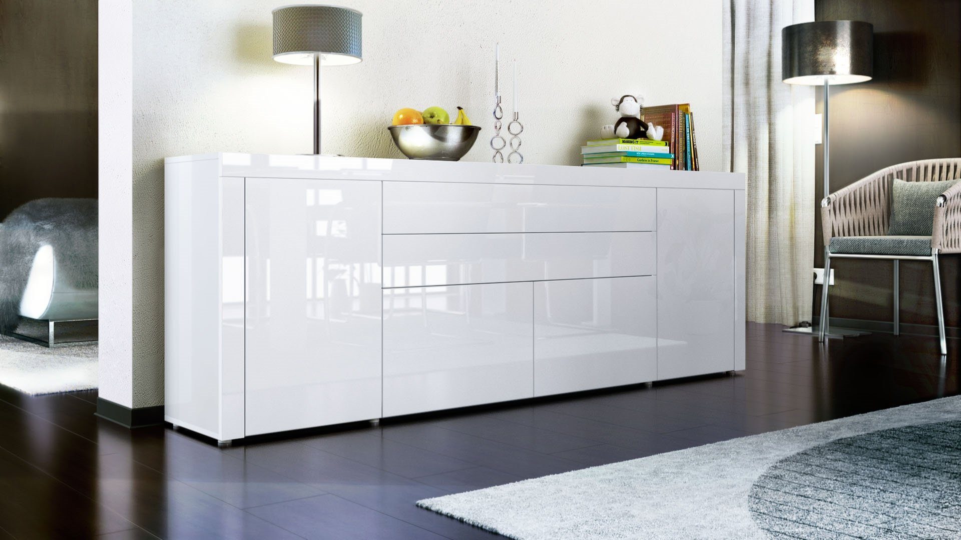 Vladon Sideboard La Paz V2 (Kommode, günstig online kaufen