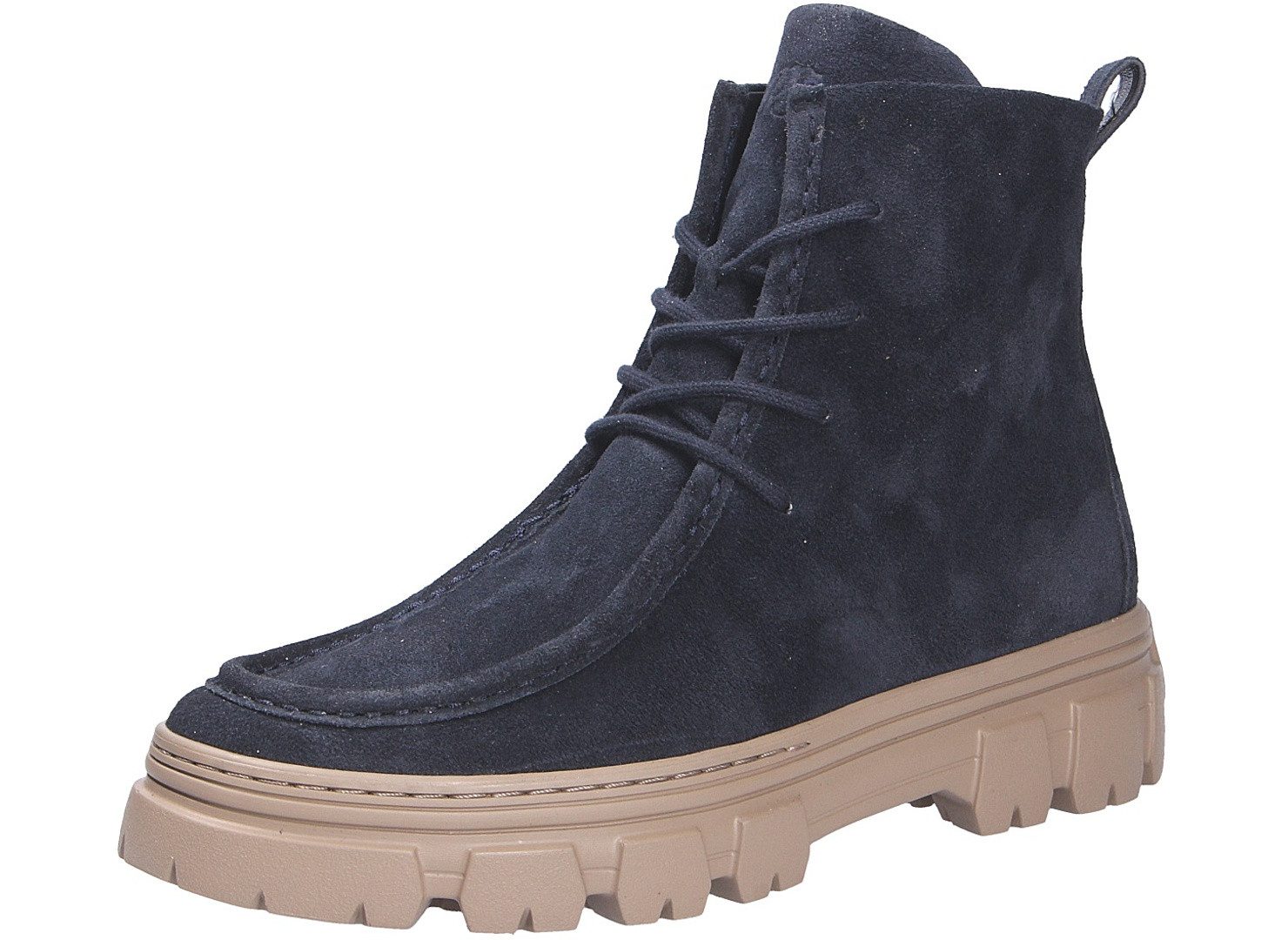 Paul Green Paul Green Damen Sneaker blau Schnürschuh
