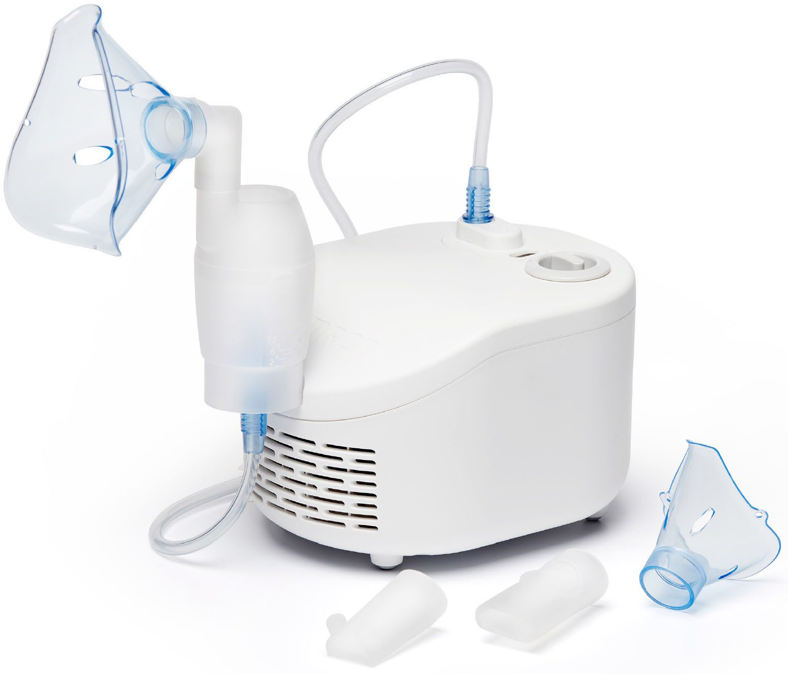 Omron Inhalationsgerät X101 Easy zur effektiven Behandlung von Atemwegserkrankungen, 9-tlg., für Erwachsene & Kinder, zur Behandlung der unteren & oberen Atemwege