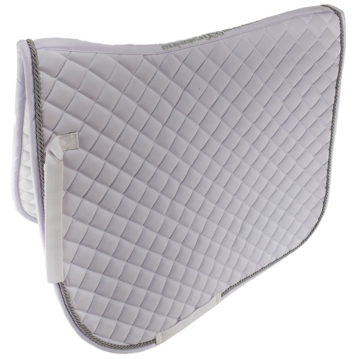 USG Schabracke Warmblut Sattelunterlage DR Schabracke mit farblich abgesetzter Kordel, (1-St), verstellbare Befestigungsschlaufen