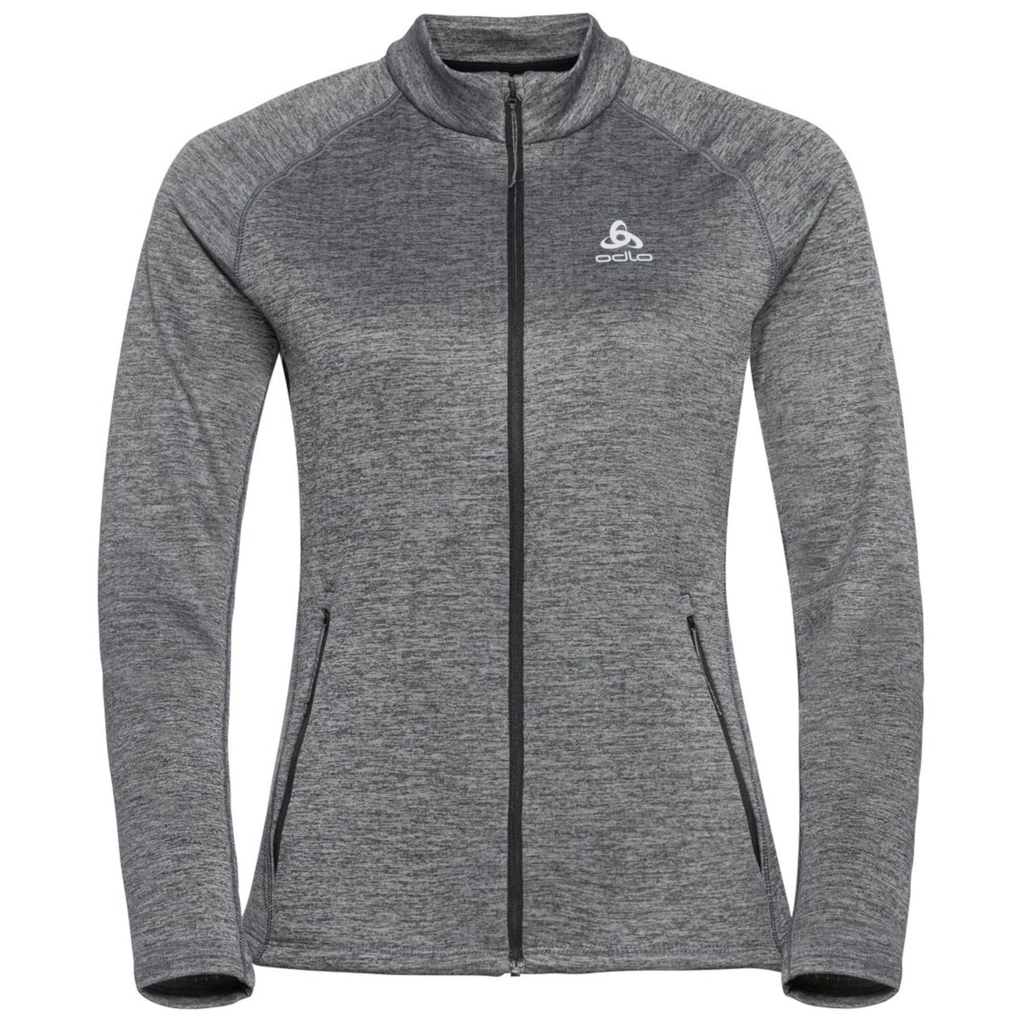 Langarmshirt Odlo Damen Midlayer Full Zip Tencia 542561