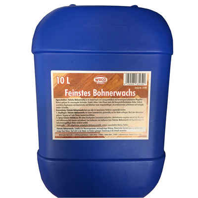Exclusiv Handels & Dienstleistung GmbH Bohnerwachs flüssig für Fußböden-Linoleum Steinholz-Balatum 10 Liter Fussbodenreiniger (1-St)