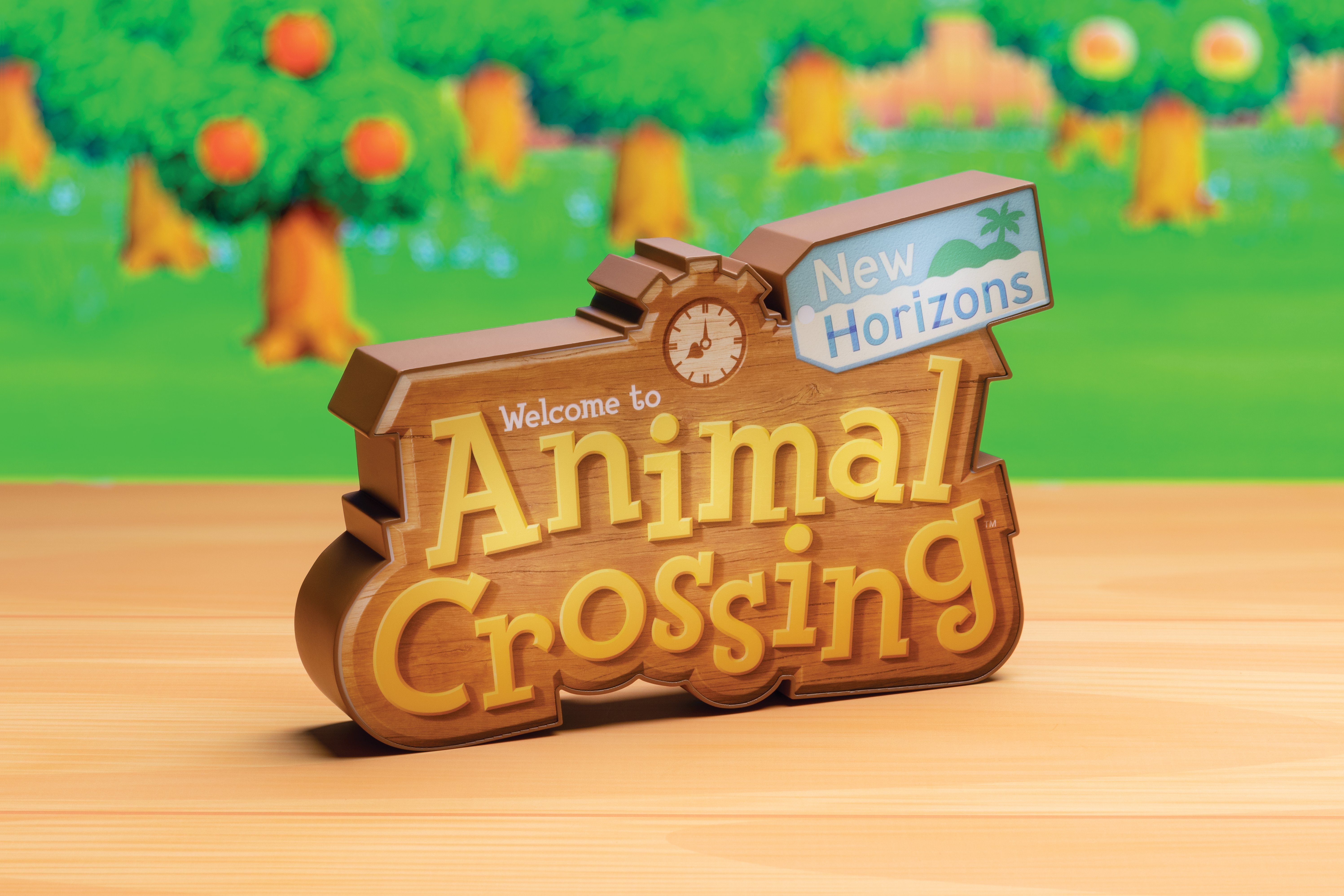 Paladone LED Dekolicht Leuchte Animal Crossing Logo