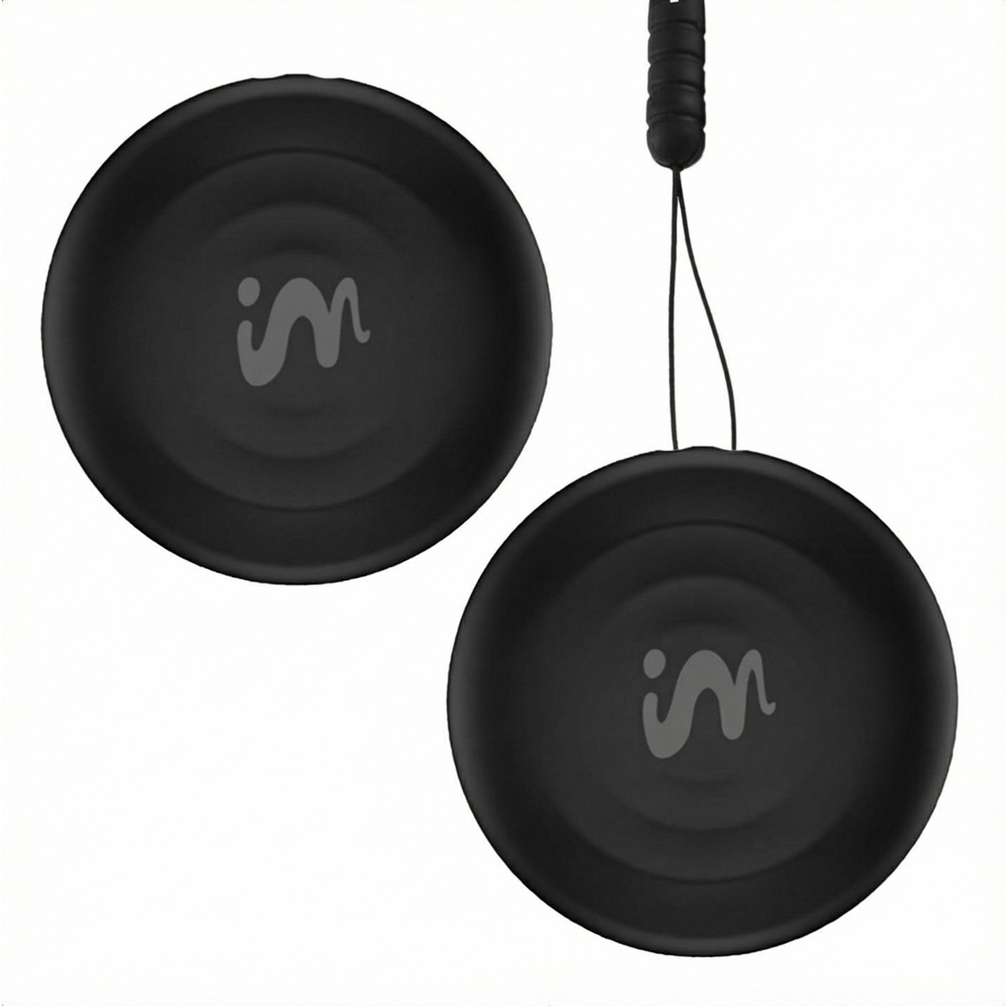 imoshion imoshion Wireless Tag - Bluetooth-Tracker für iOS - 2 pack - Schwarz Bluetooth-Tracker