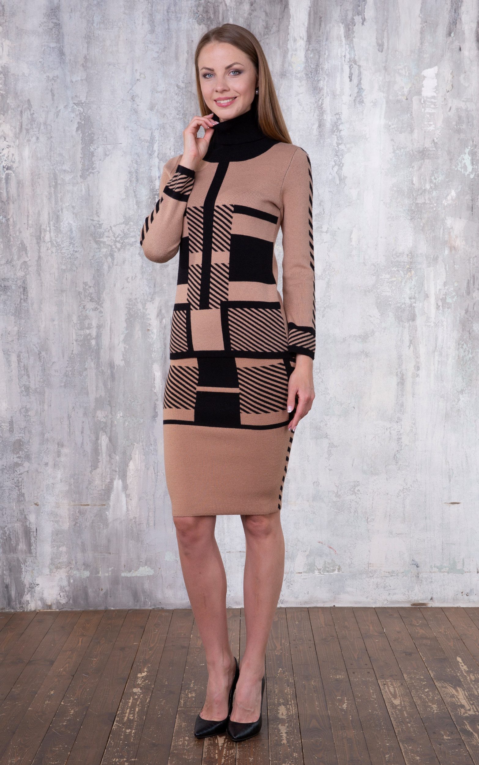 Passioni Strickpullover mit Streifenmuster