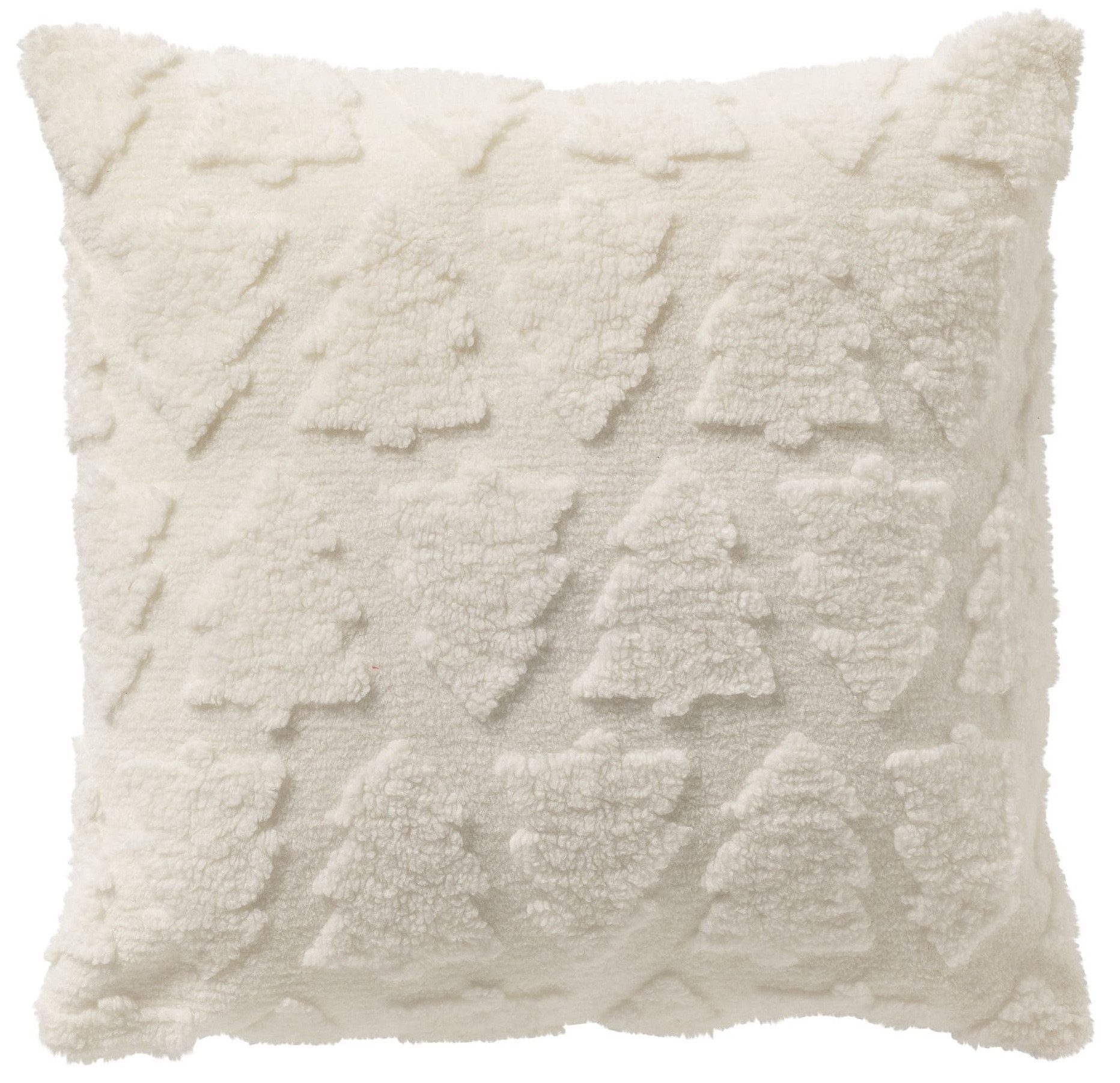 Dutch Decor Dekokissen gefüllt Textino 'Mare' 45 x 45 cm Snow White - Weiß