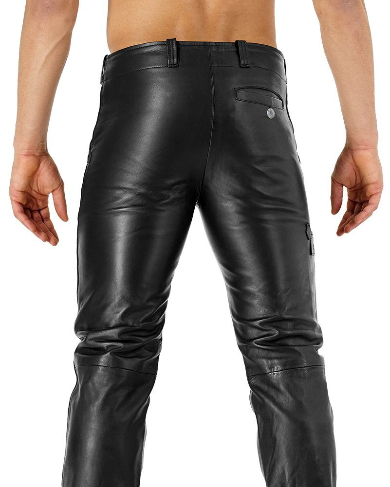 BOCKLE Lederhose Herren Lederhose Lederjeans Zunft Leder Zimmermannhose Boc günstig online kaufen
