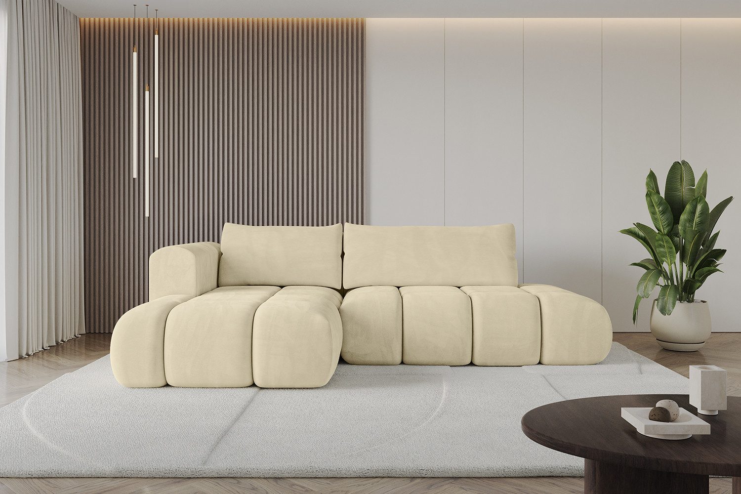 ALTDECOR Ecksofa CLOUD-L, Couch mit Schlaffunktion, günstig online kaufen