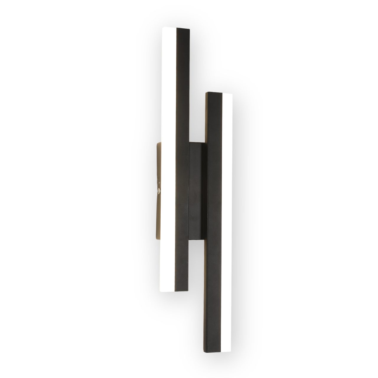 Riserva LED Wandleuchte LED Wandleuchte Innen 32W Schwarz 3 Farben 46cm, LED wechselbar, Klassisch und schlicht,einfach zu installieren,augenschonendes Design
