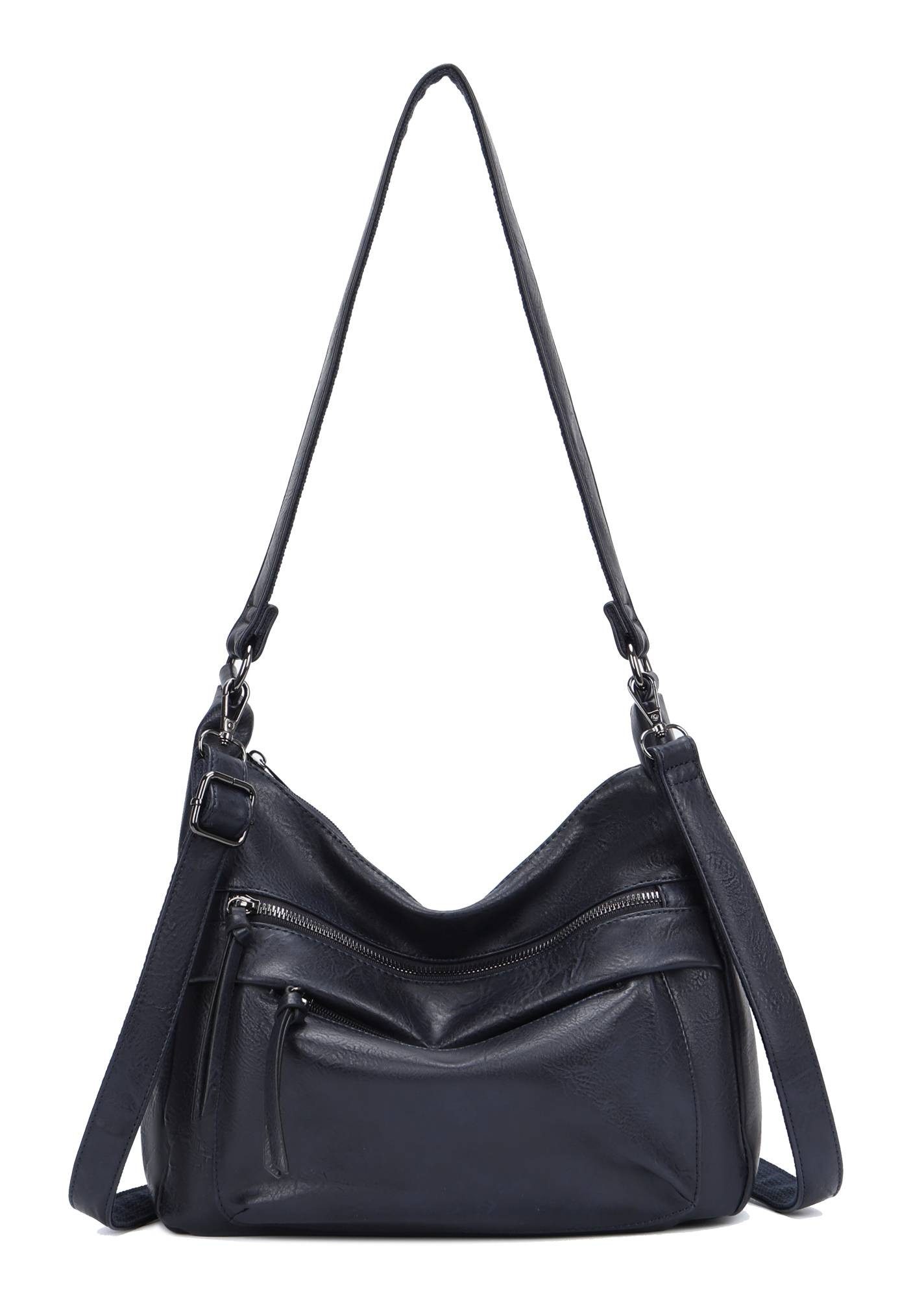 Schultertasche Damen Tasche Crossbody Handtasche Shopper CrossOver Umhängetasche