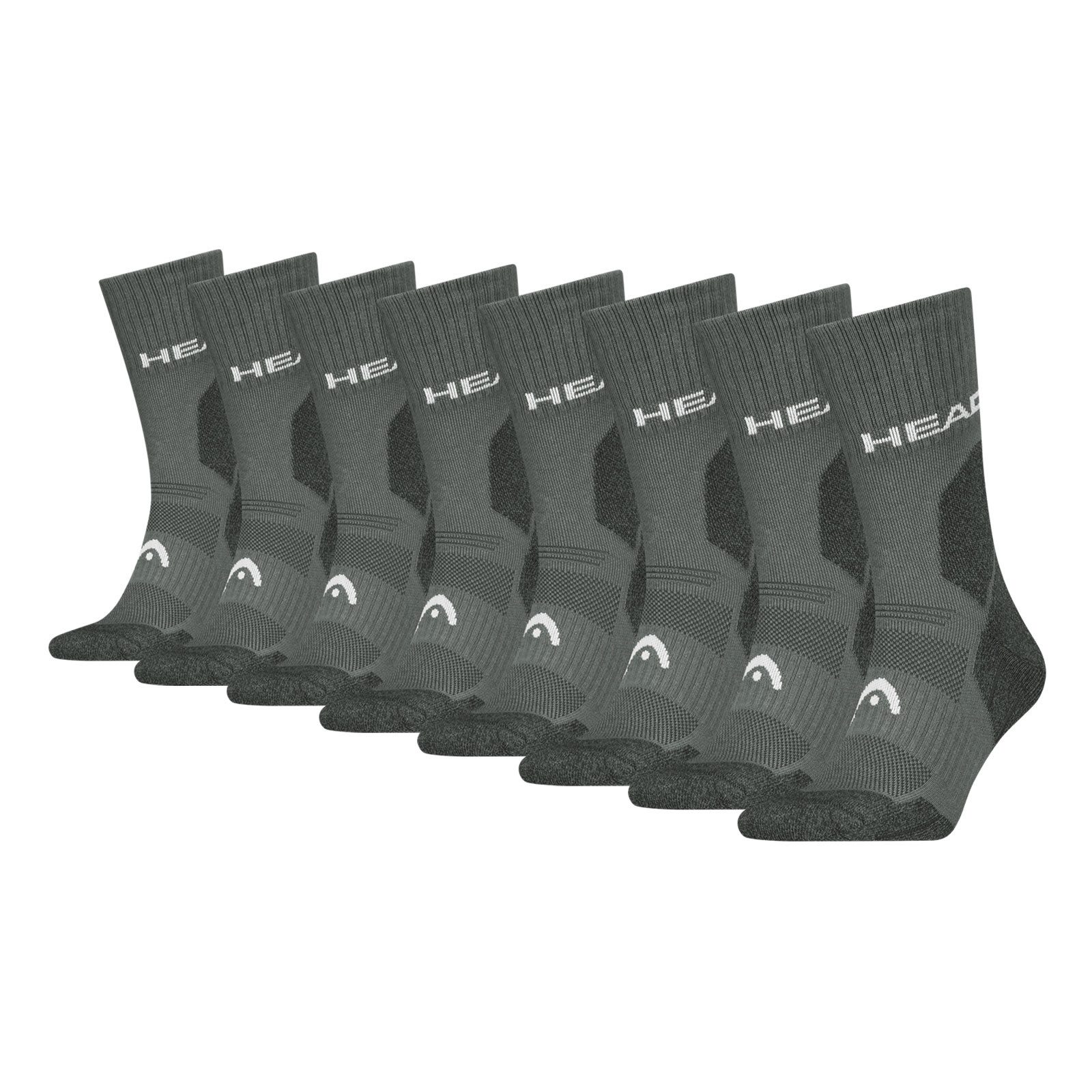 Head Походные носки Hiking All Climates Crew Socks (4-Paar) mit gepolsterter Sohle