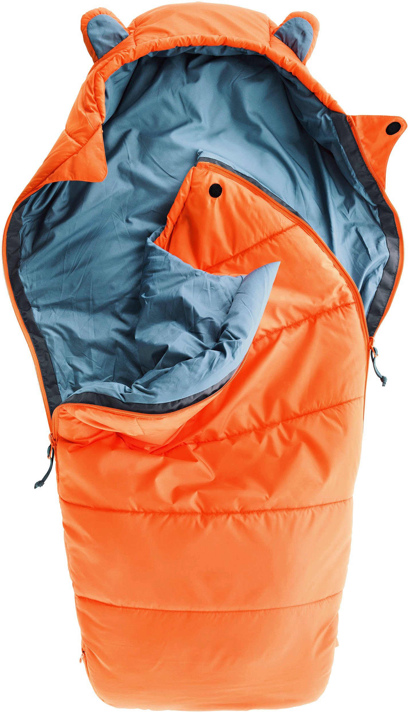 deuter Kinderschlafsack LITTLE Körpergröße - Kinder, für 95–130 bis cm saffron-slateblue STAR