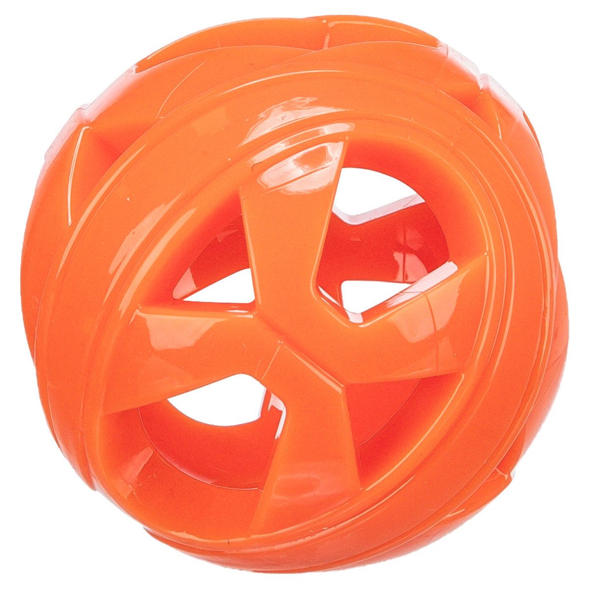 TRIXIE Tierball Hundespielzeug Wabenball orange