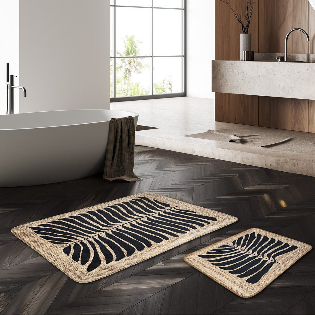 00 Null Null Badematte Miqna 2-tlg. günstig online kaufen