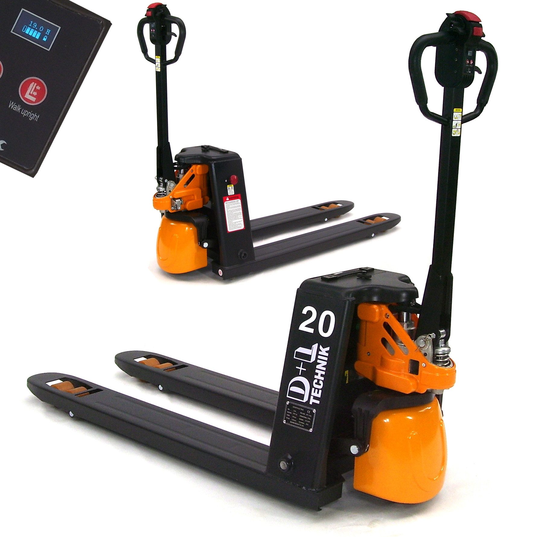 Apex Gabelhubwagen Elektro Hubwagen 48V Gabelhubwagen Li-Ion Akku 2000kg 57131