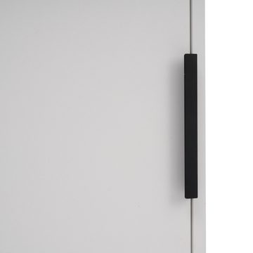 BlingBin Eckschrank Badezimmerschrank Badezimmermöbel mit Ablagefächern (1er Set, 1-St) verstellbare Einlegeböden, 30 x 30 x 120