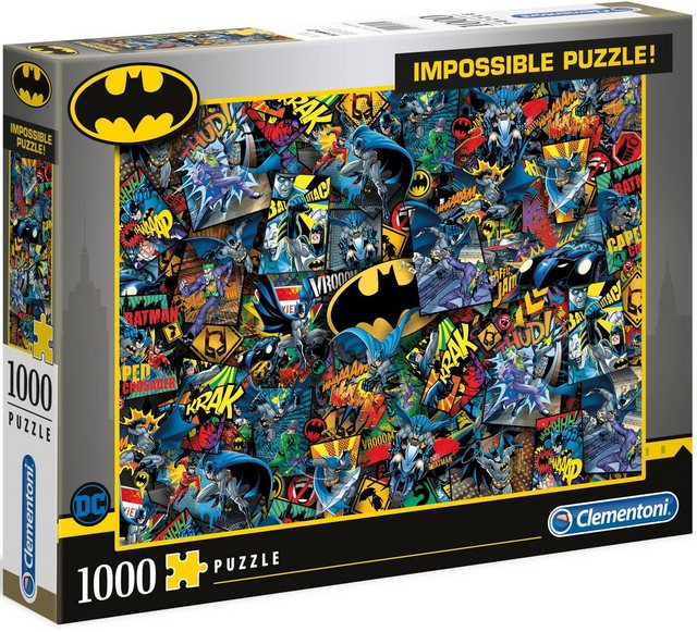 Image of Clementoni Impossible Puzzle - Batman 1000 Teile Puzzle Clementoni-39575