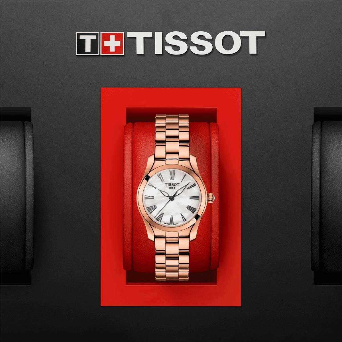 Quarzuhr Tissot T-Lady T-Wave, Tissot (1-tlg) T1122103311300