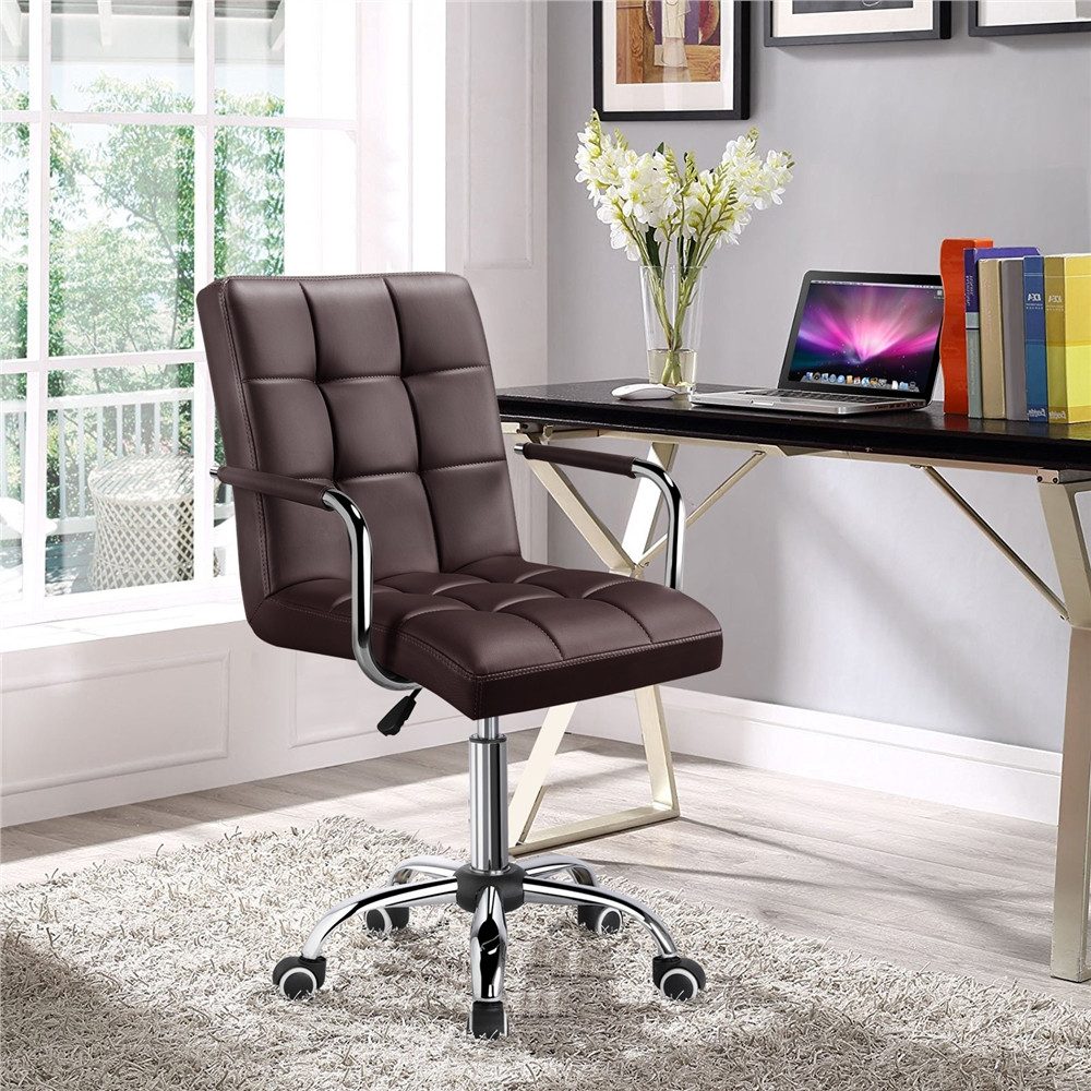 Yaheetech Drehstuhl höhenverstellbar Chefsessel, ergonomischer Bürostuhl günstig online kaufen